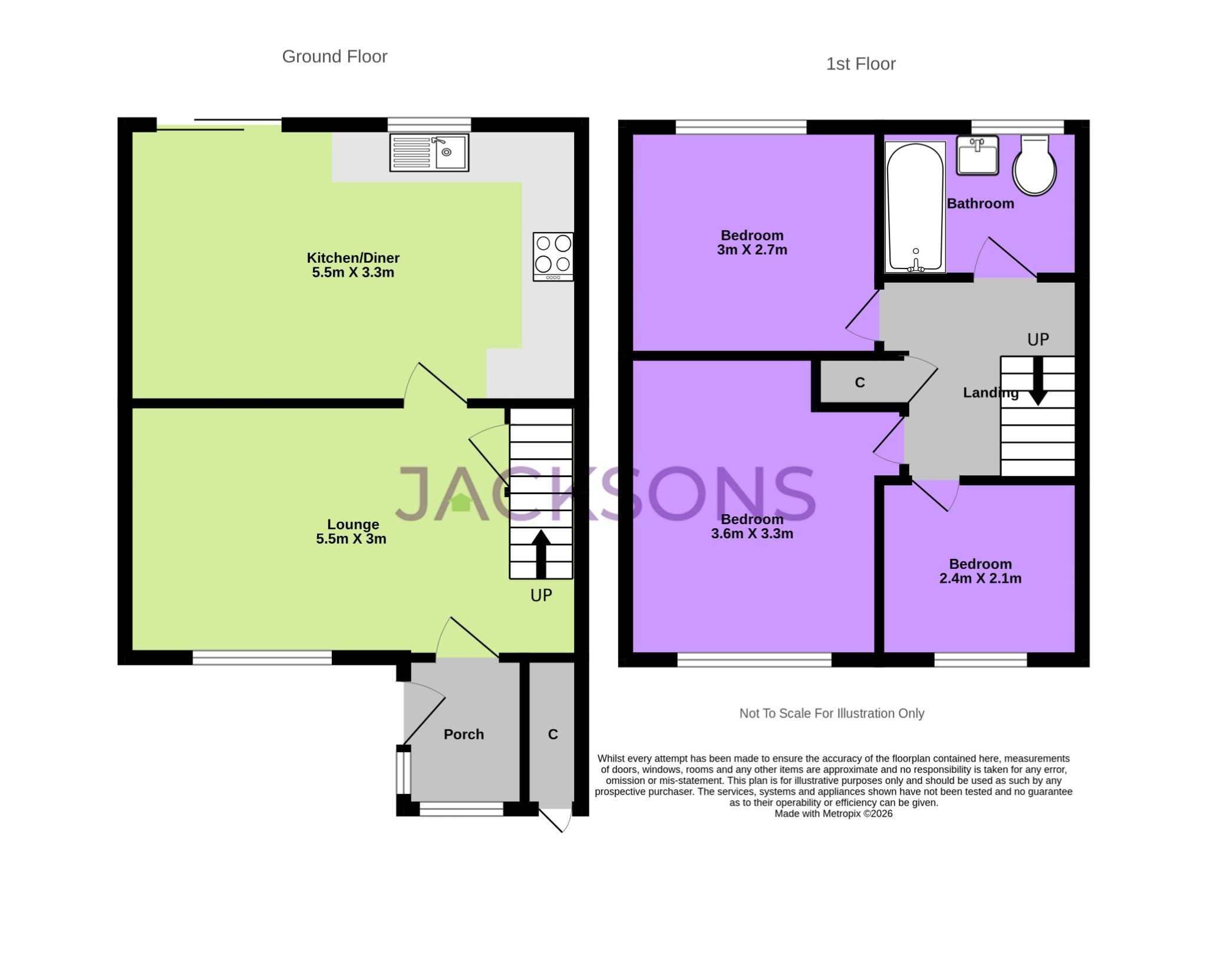 27 Wildman Close, Parkwood, Kent floorplan