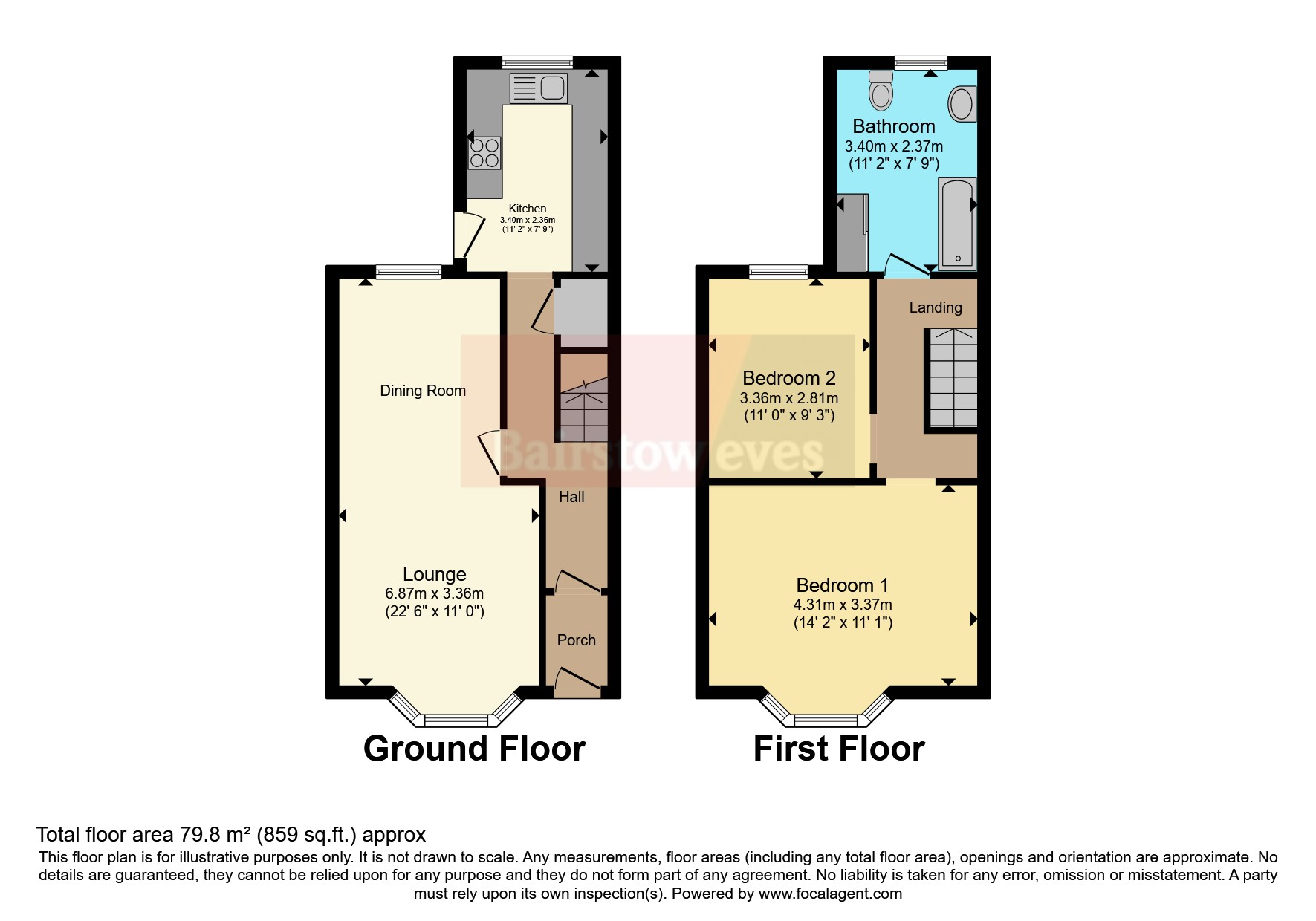 Pavilion Road, Folkestone, Kent, CT19 floorplan