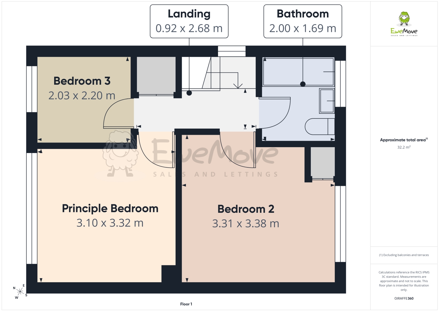 43, ENFIELD DRIVE, BATLEY floorplan