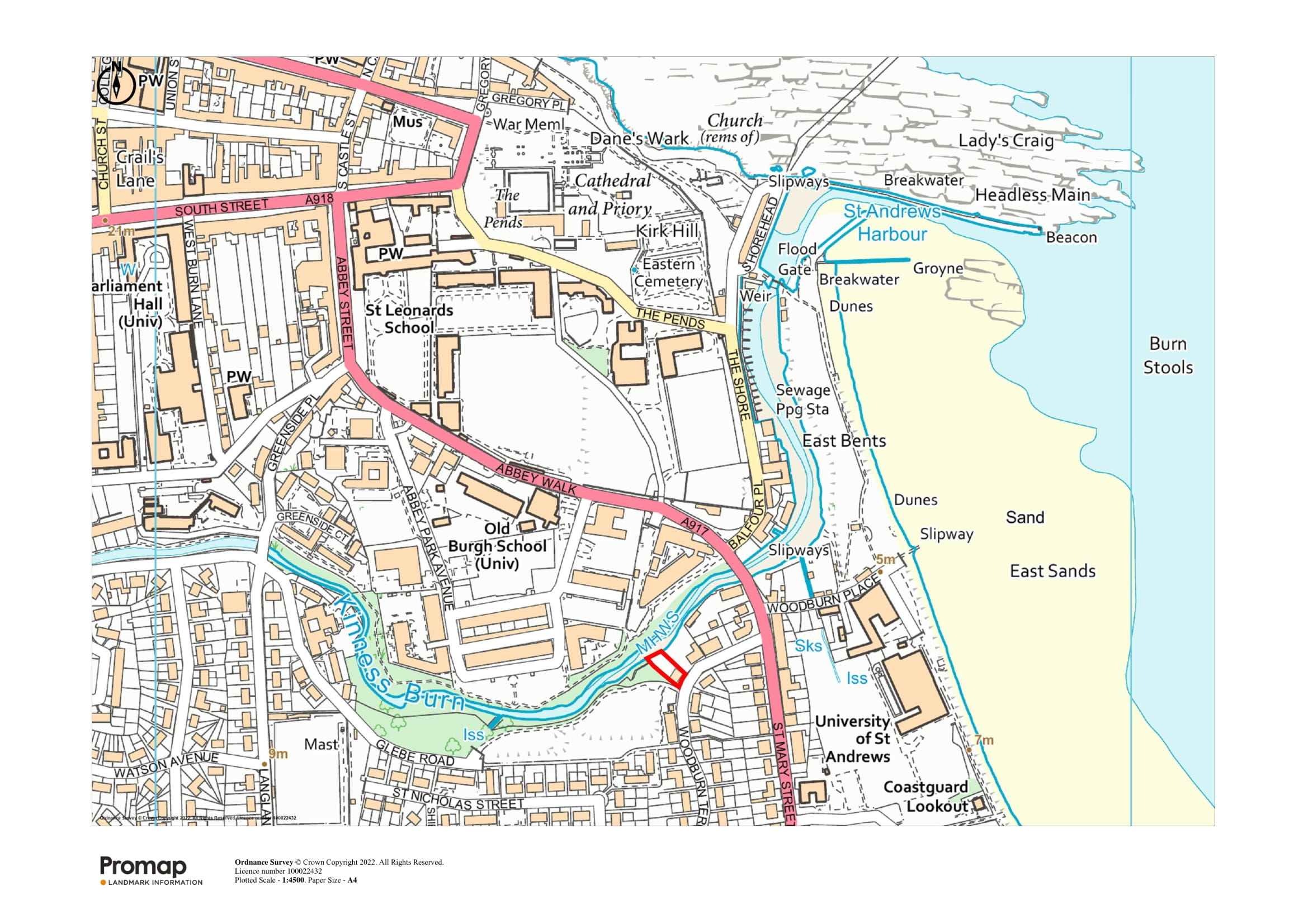 Woodburn Terrace, St. Andrews, Fife KY16, 3 bedroom detached house for