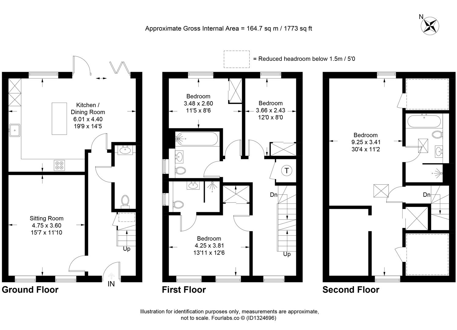 3, Petch Court, Gloucester Road, Cheltenham floorplan