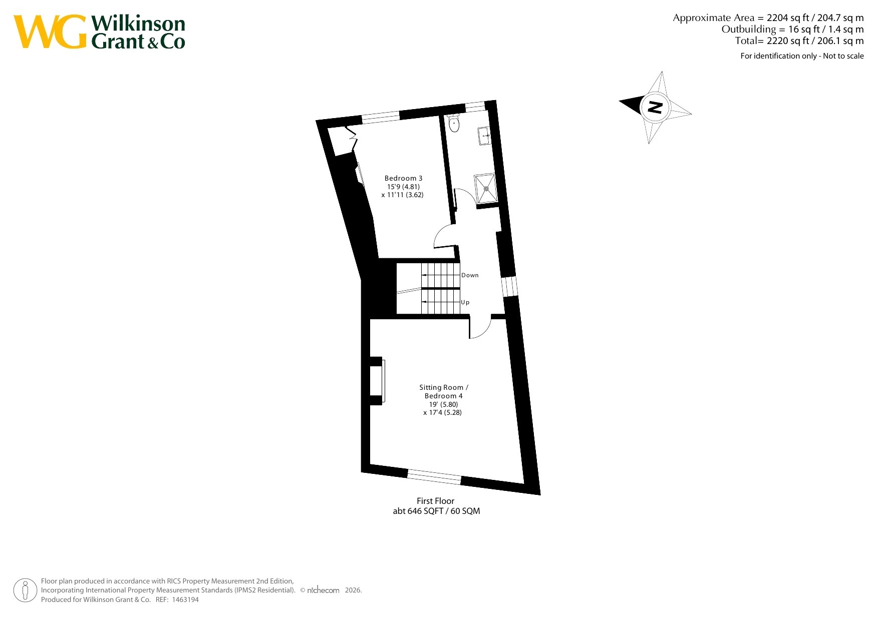 The Old Dairy, 33, Fore Street, Topsham floorplan
