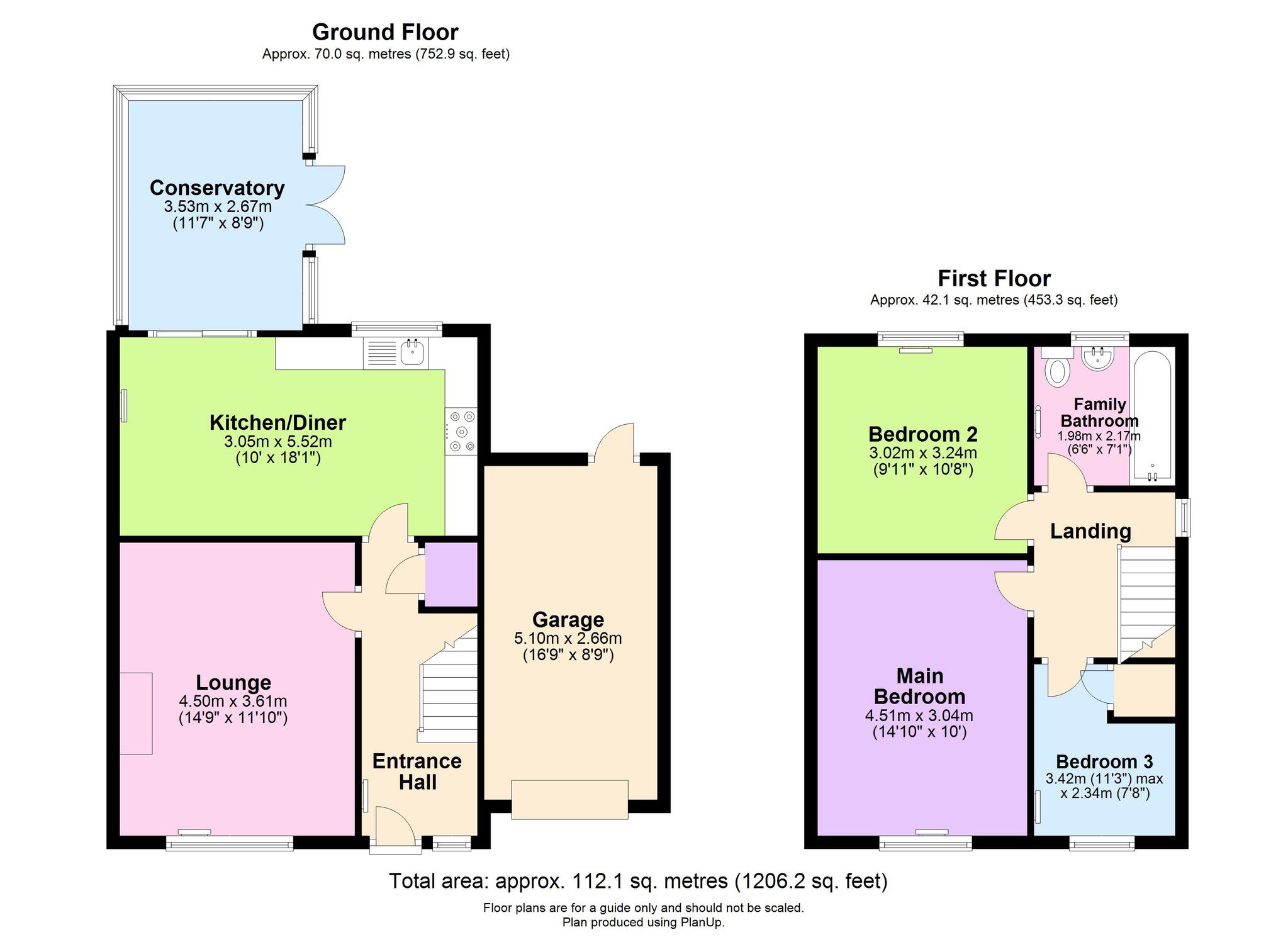 9 Broome Way, Holbeach floorplan