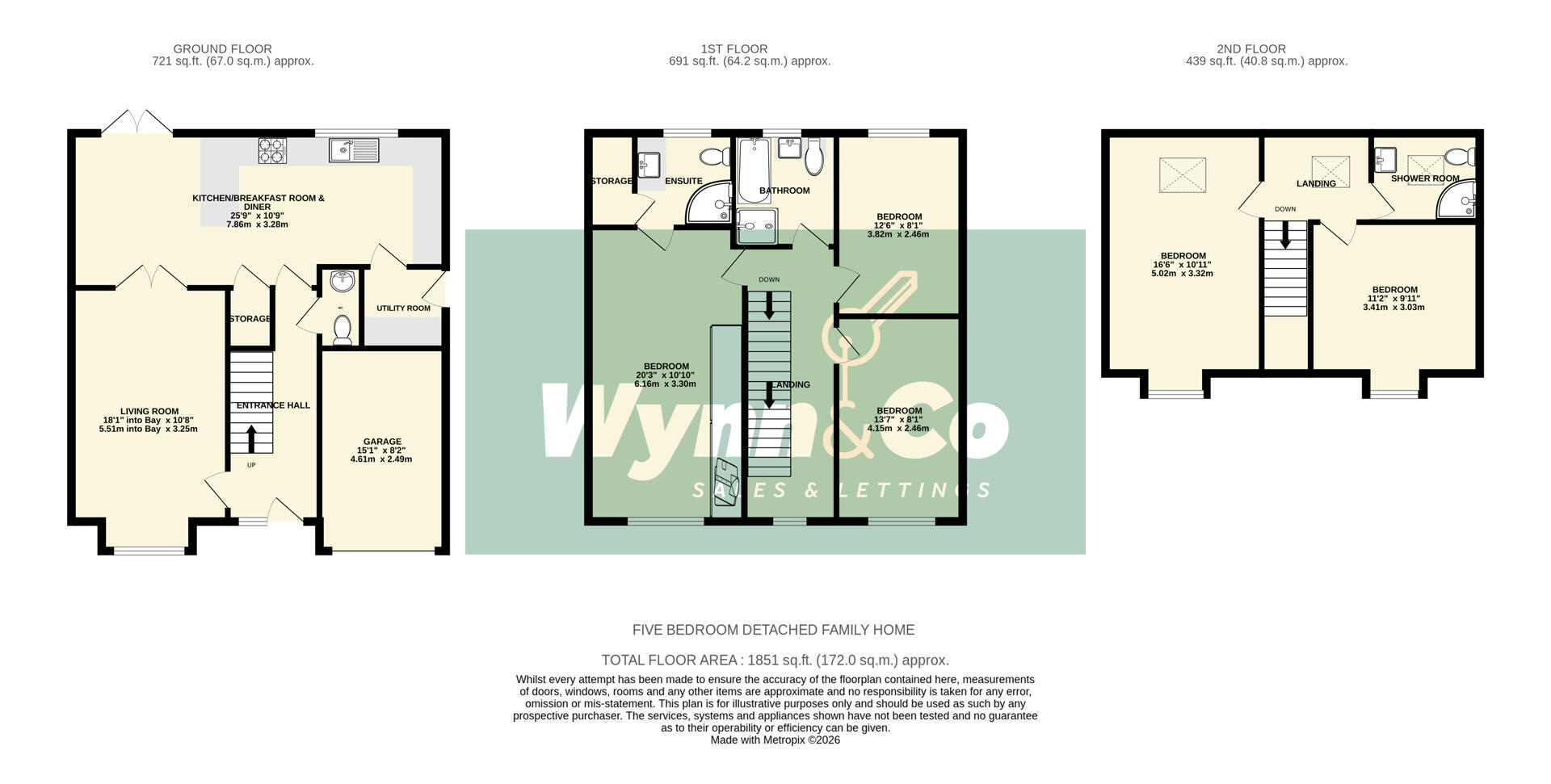 5, Woodland Garth, Leeds floorplan