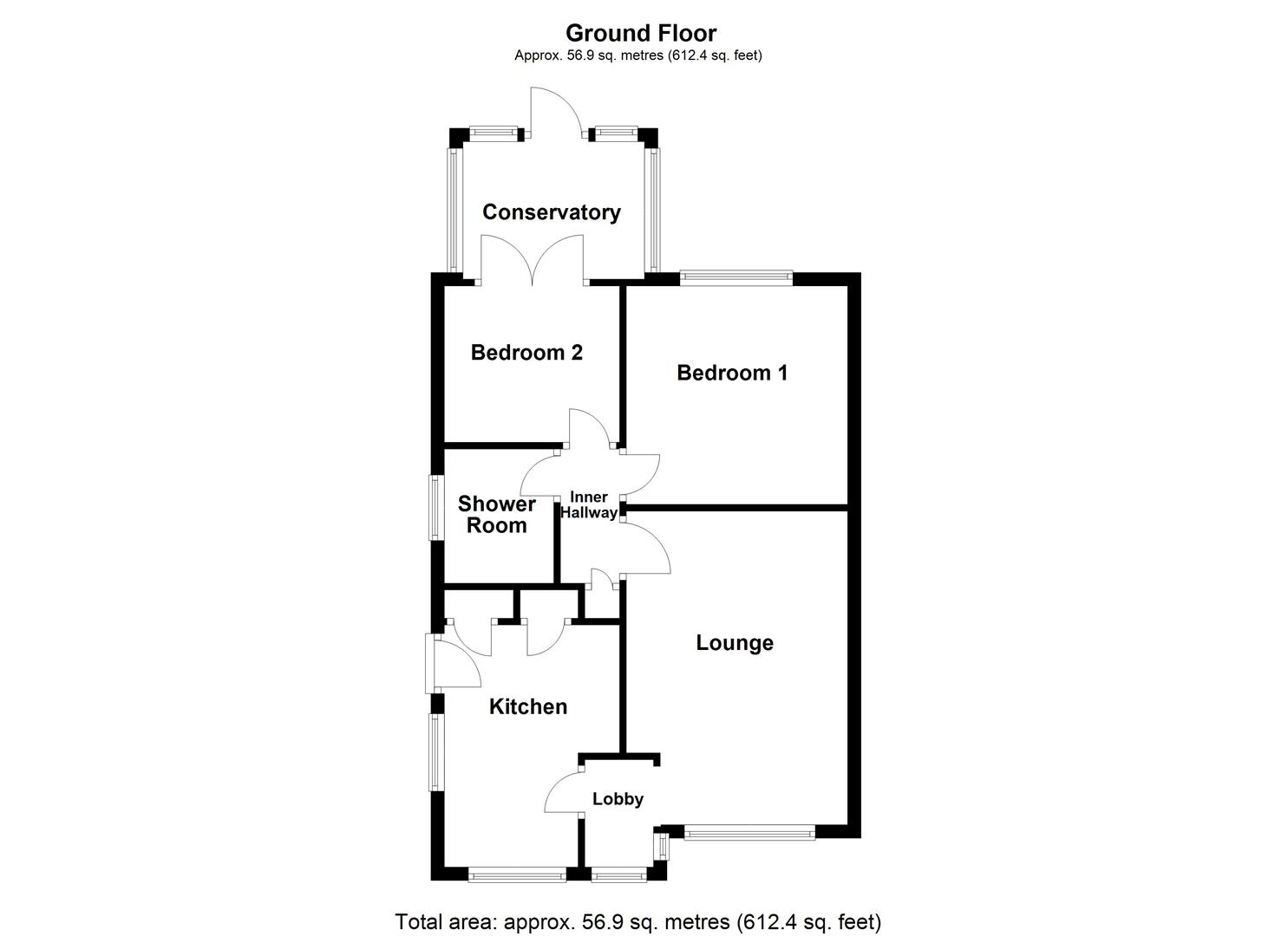 5, Pentland Grove, Wakefield floorplan