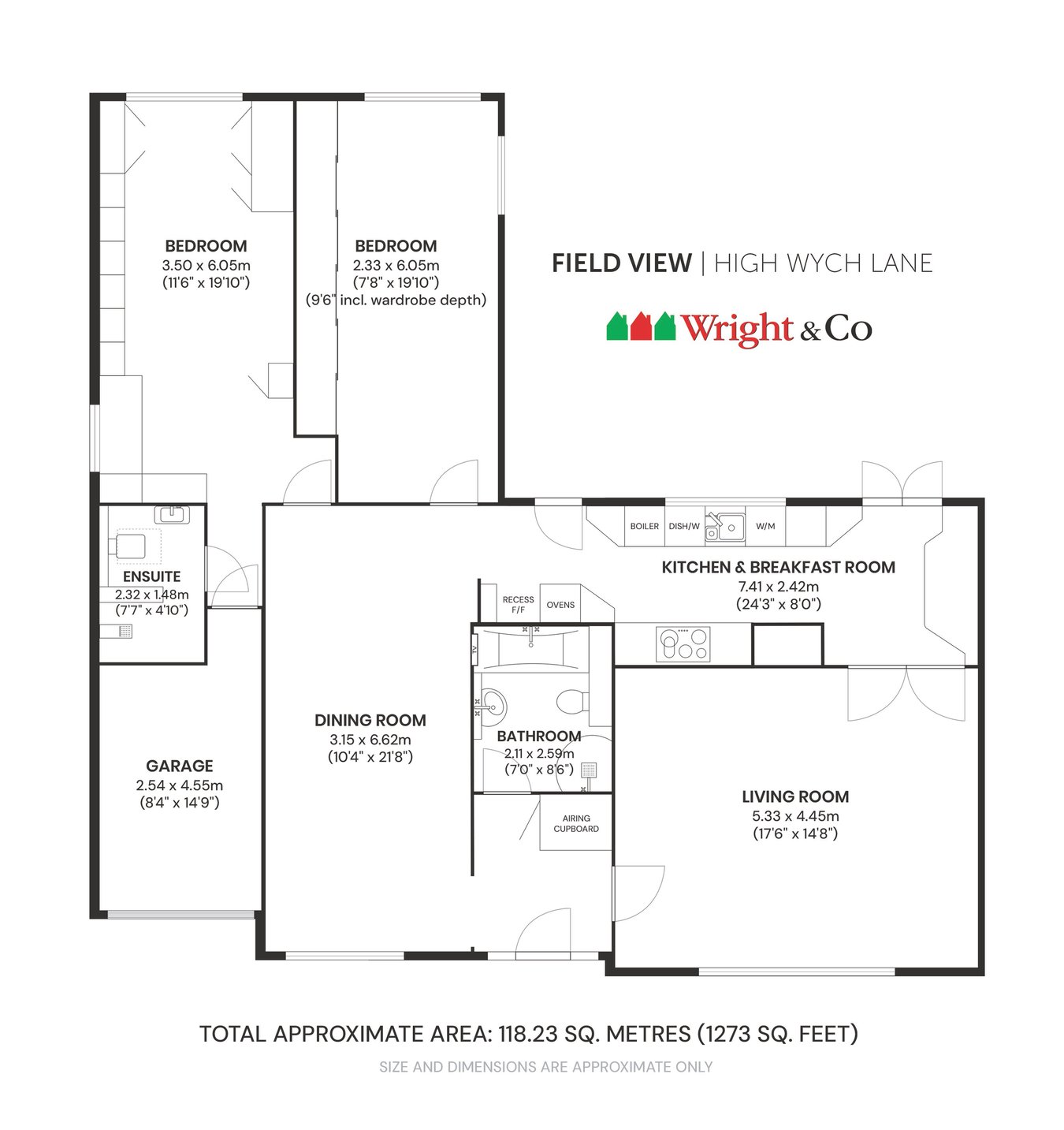 Field View, High Wych Lane, Sawbridgeworth floorplan