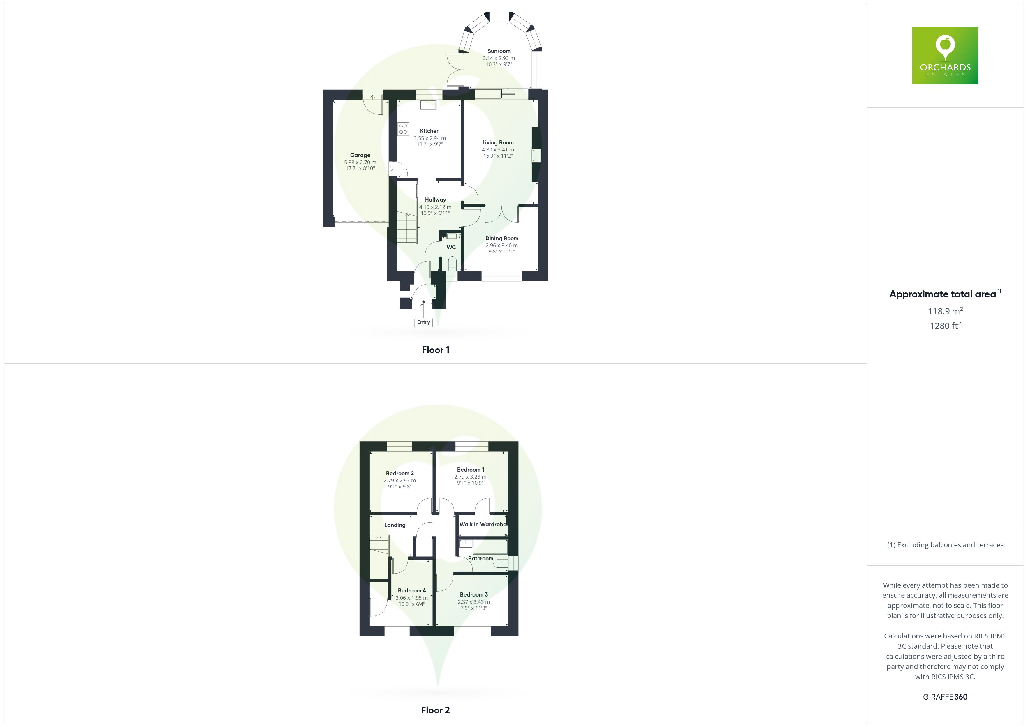 11, Lampreys Lane, South Petherton floorplan