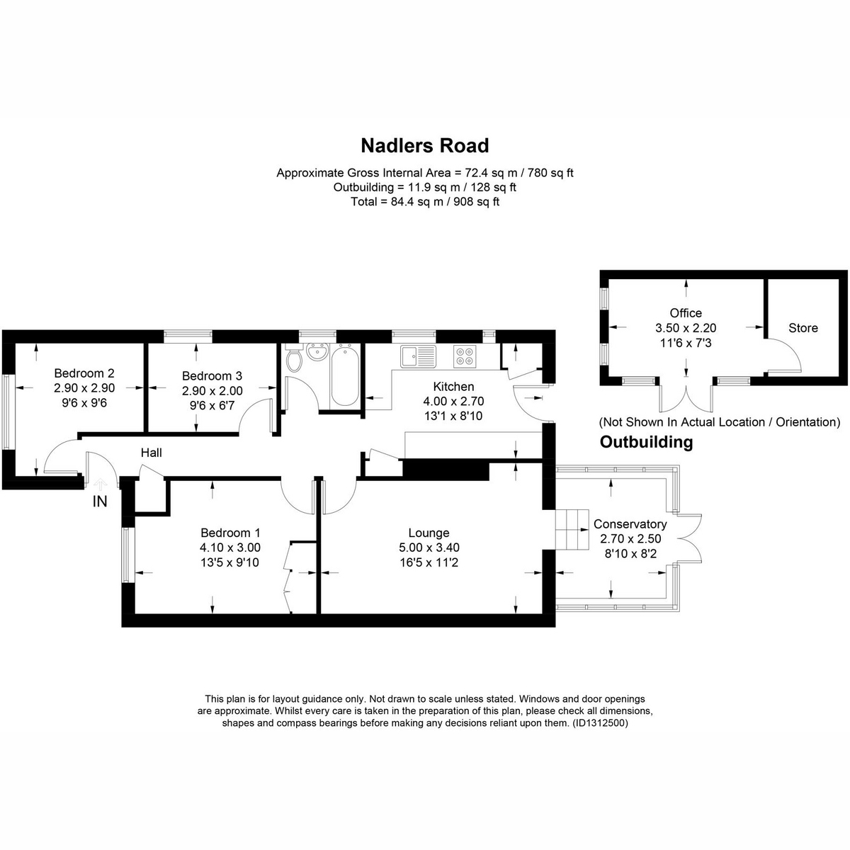 93, Nalders Road, Chesham floorplan