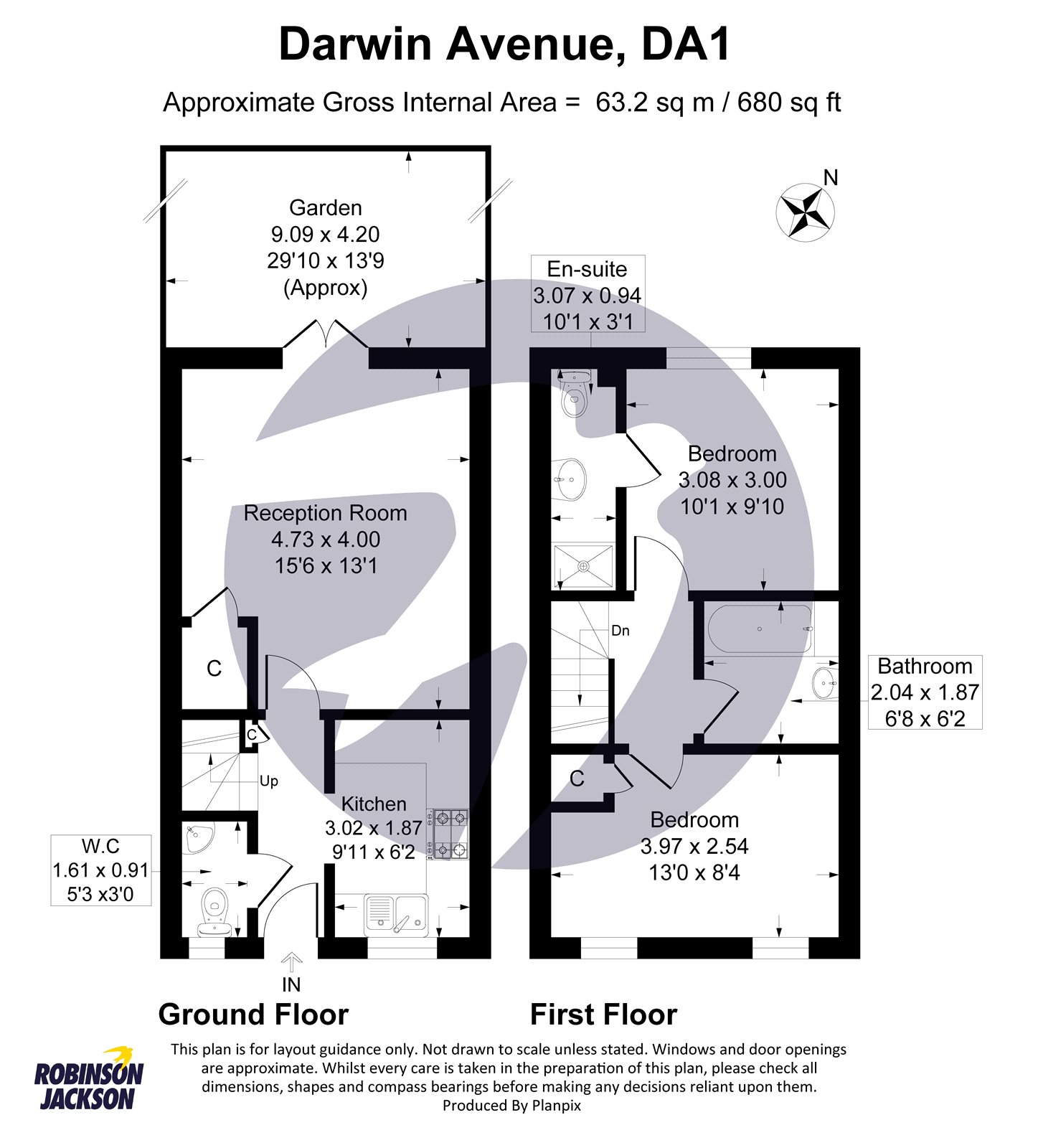 31, Darwin Avenue, Dartford floorplan