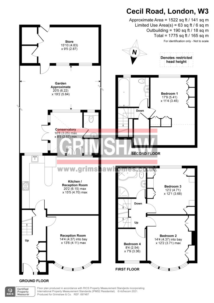 38, Cecil Road, West Acton floorplan