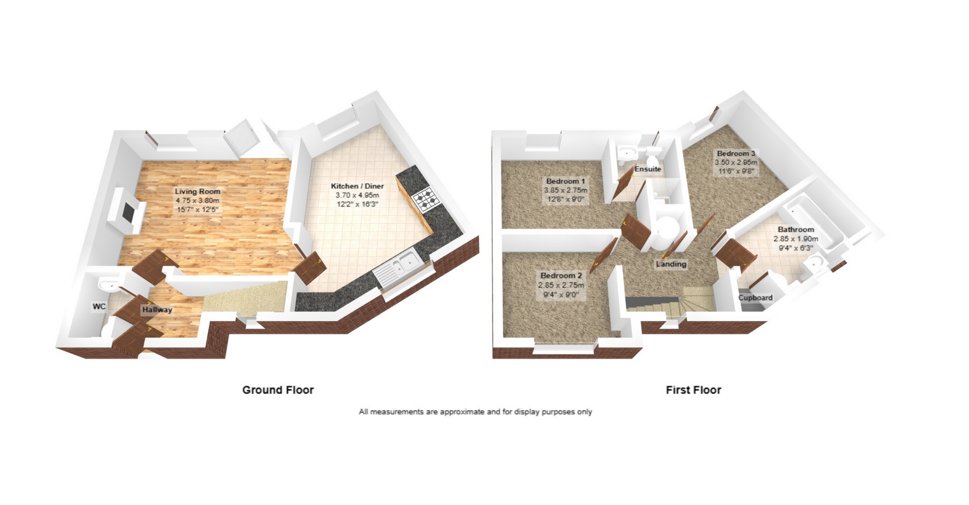 1, Lady Augusta Road, Leicester floorplan