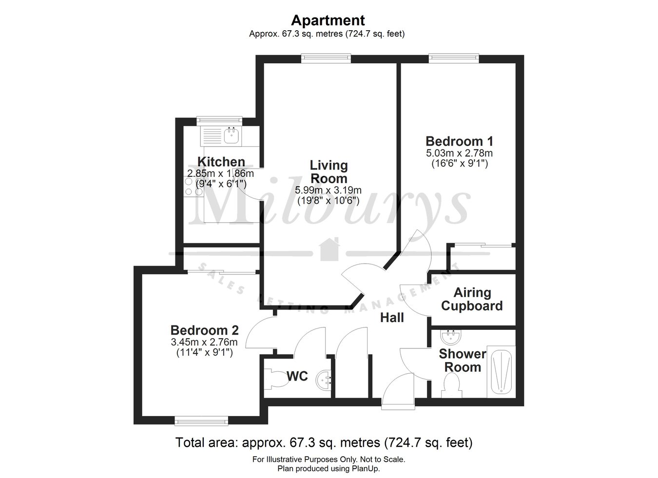 Grace Lodge, Rock Street, Thornbury floorplan