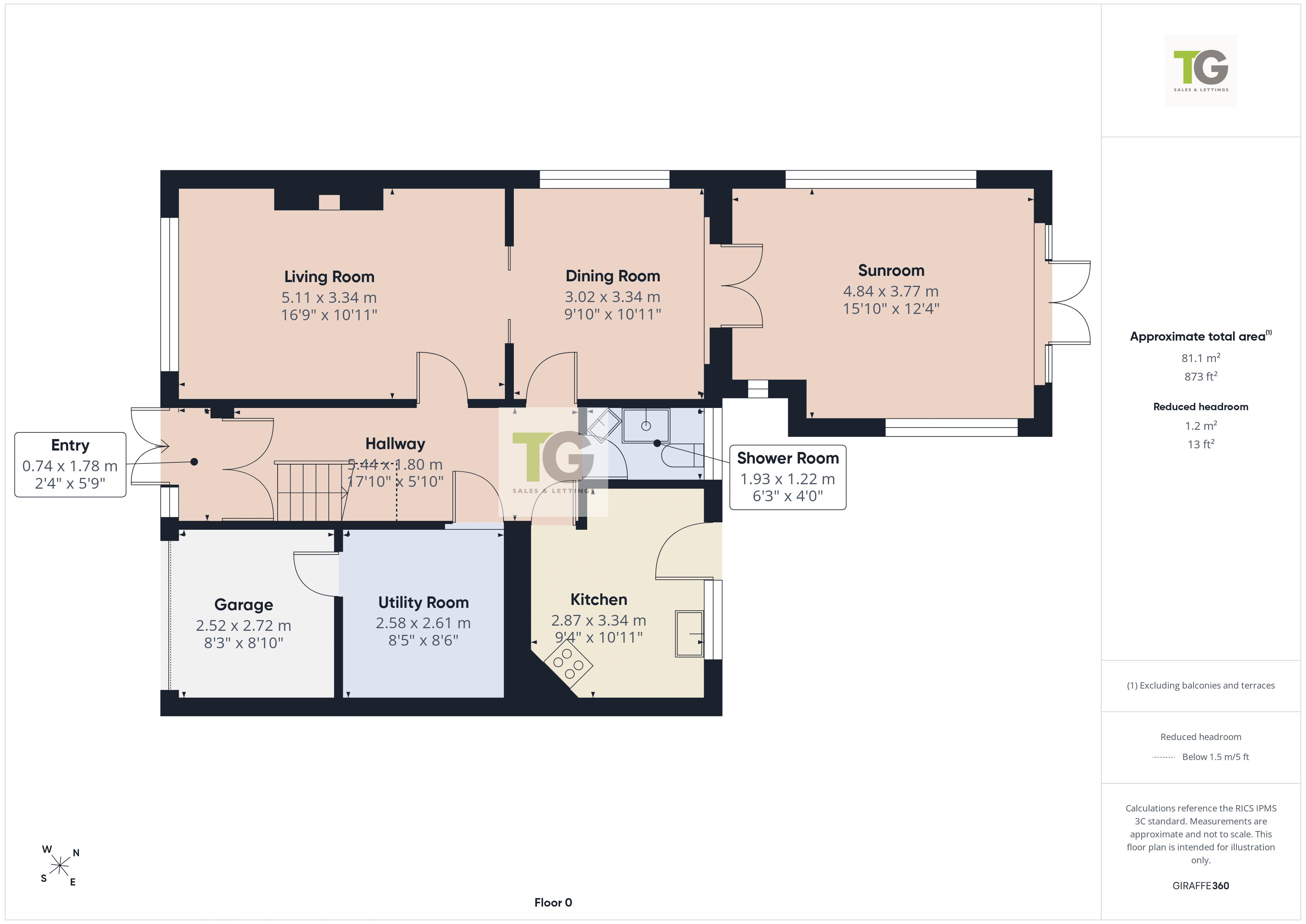 7, Drews Court, Gloucester floorplan