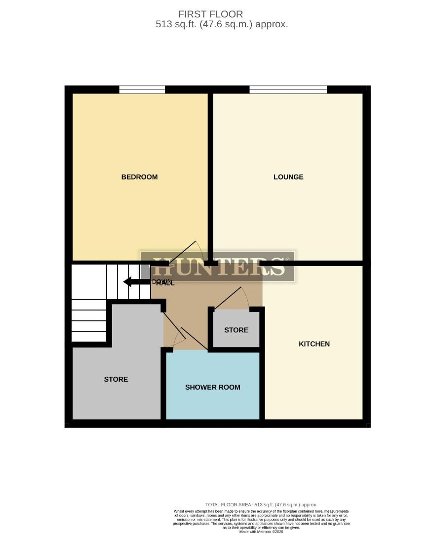 6, Merlin Close, Oldham floorplan