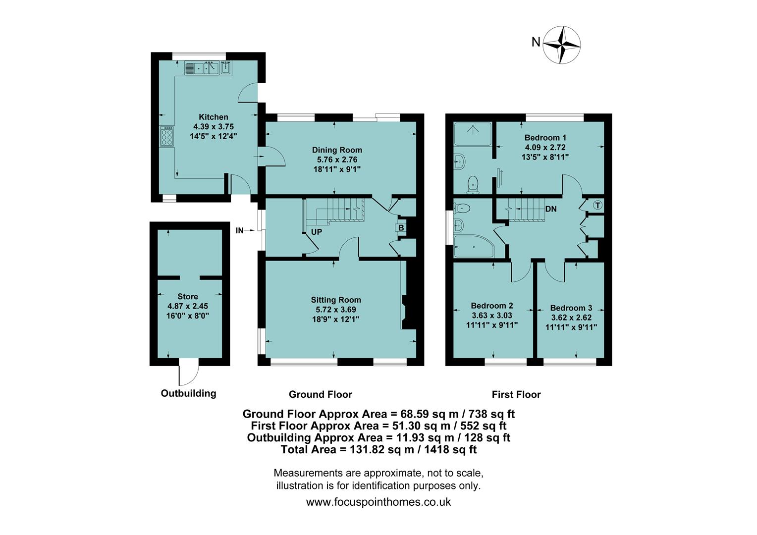 6, Whittall Street, Kings Sutton floorplan
