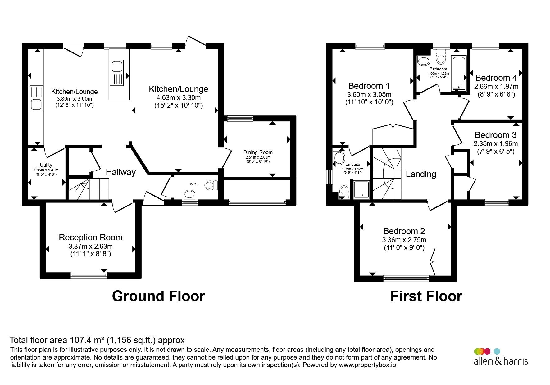 17, Palmers Drive, Cardiff floorplan