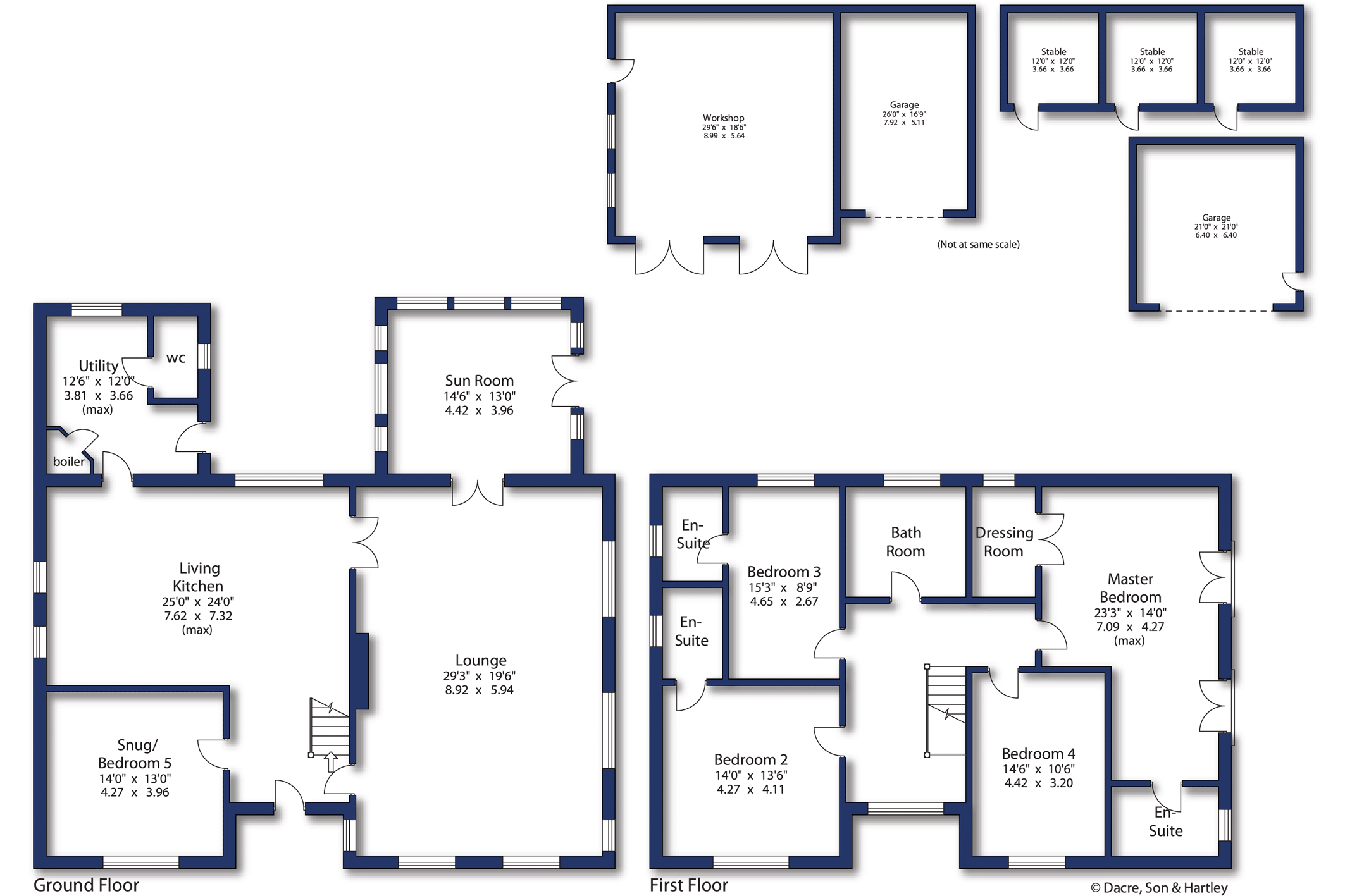 Calder Bank Farm, Queensbury floorplan