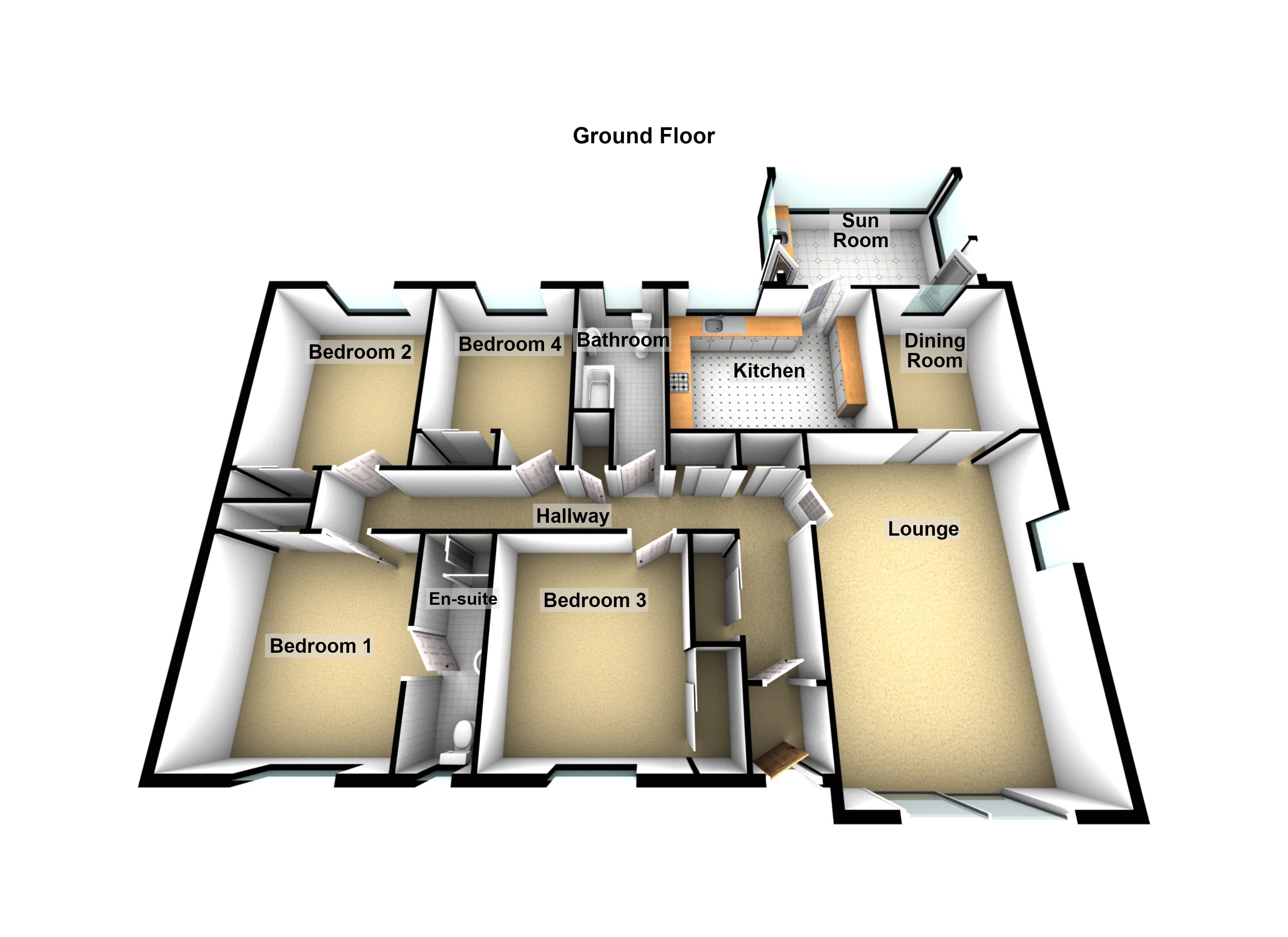 5, Kingarth Drive, Blairgowrie floorplan