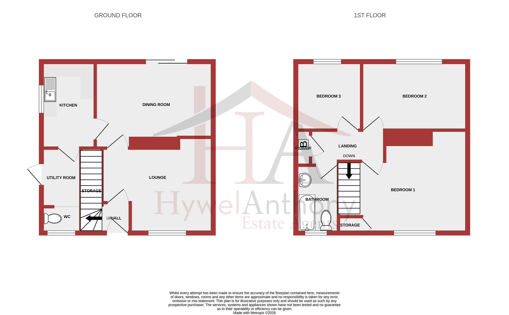 11, Brynamlwg, Pontyclun floorplan