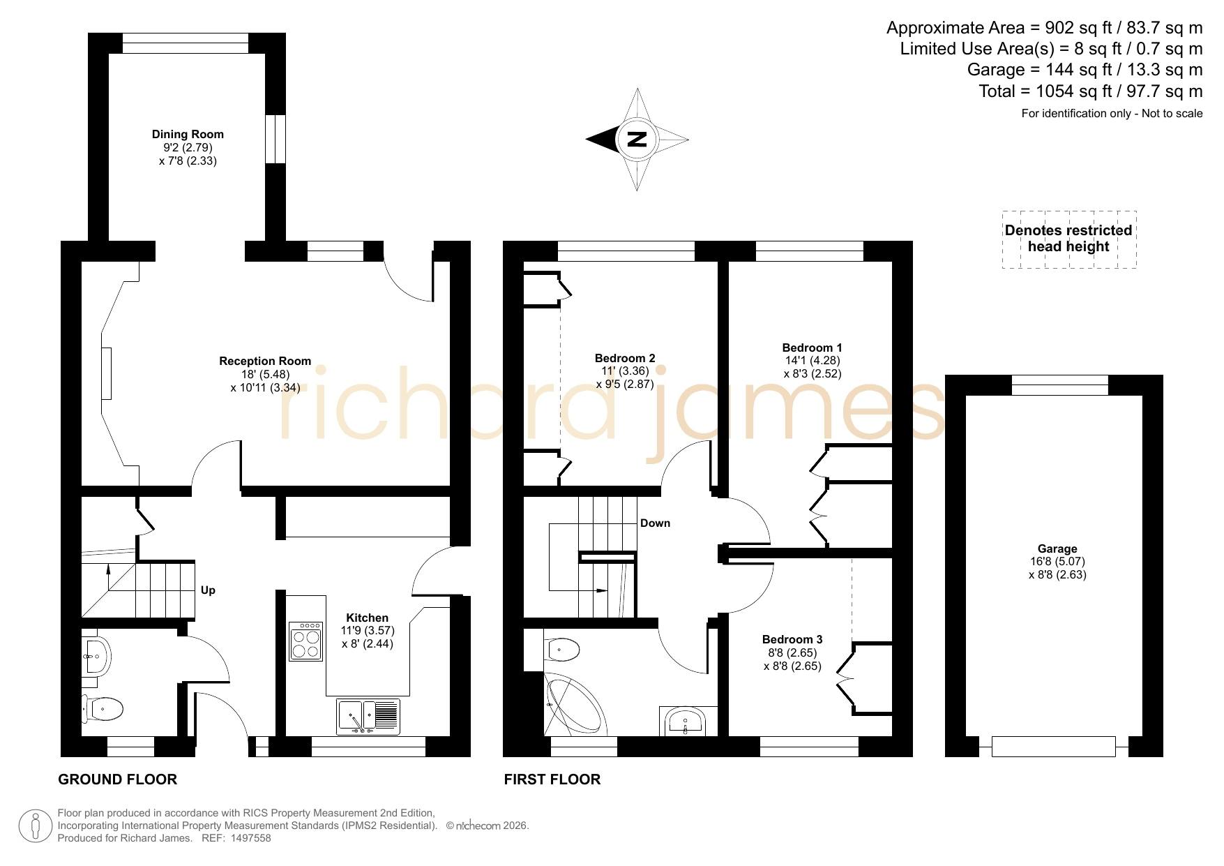 18, Gilling Way, Swindon floorplan