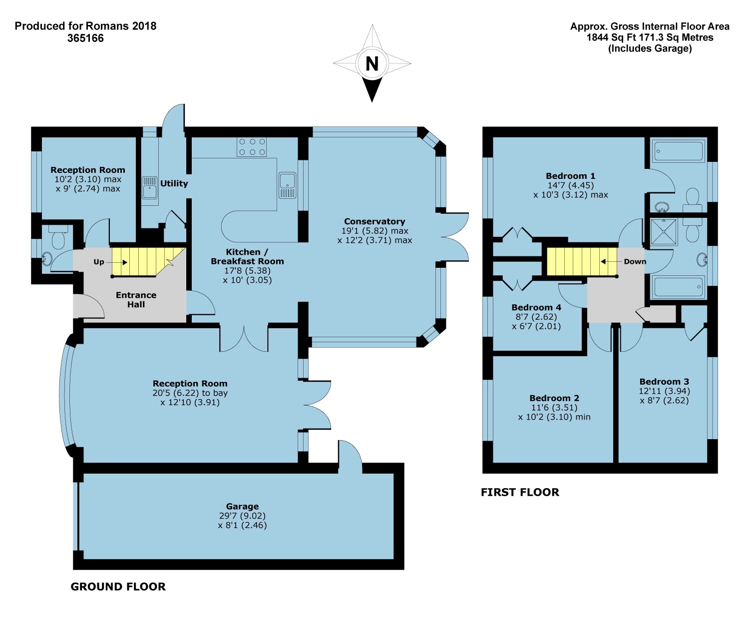 4 Bedrooms Detached house for sale in Dene Close, Bracknell, Berkshire RG12