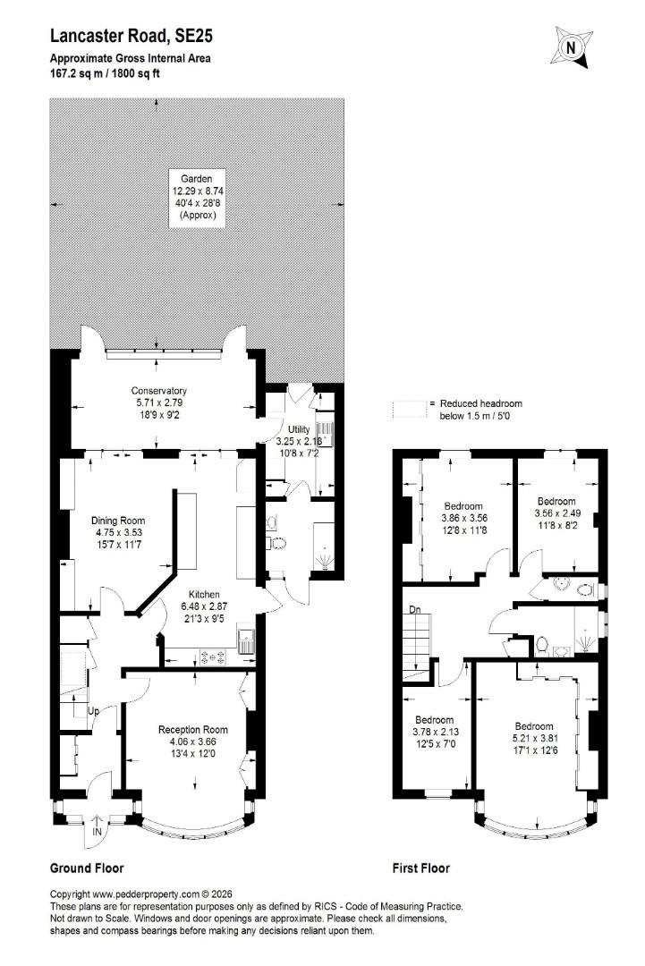 41, Lancaster Road, South Norwood floorplan