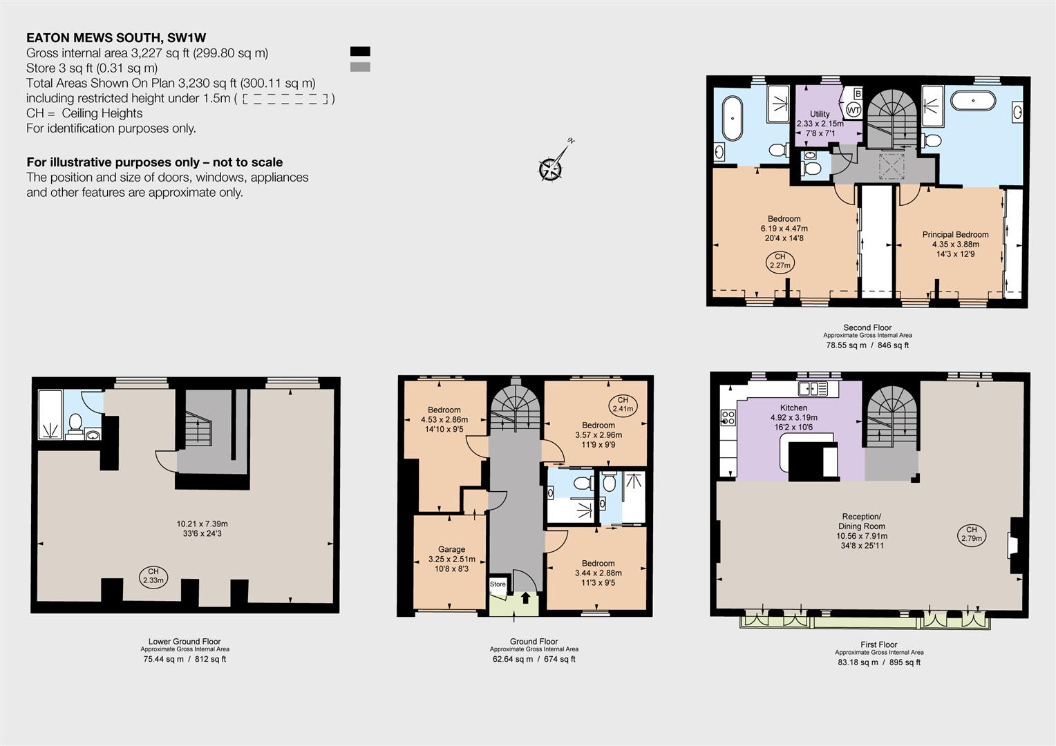 52, Eaton Mews North, London floorplan
