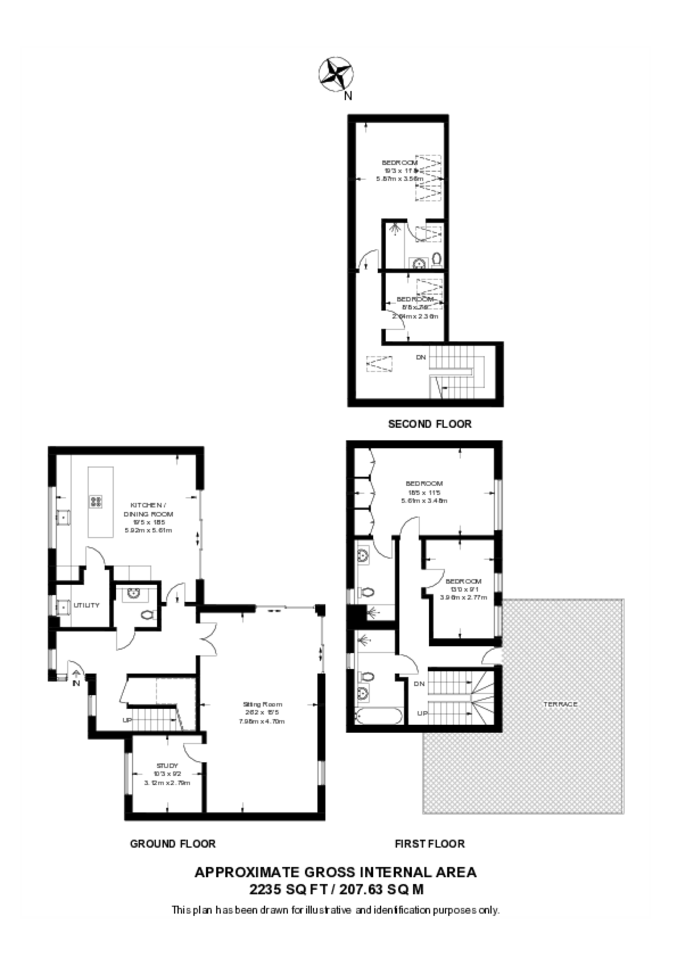 GU22, Old Woking floorplan