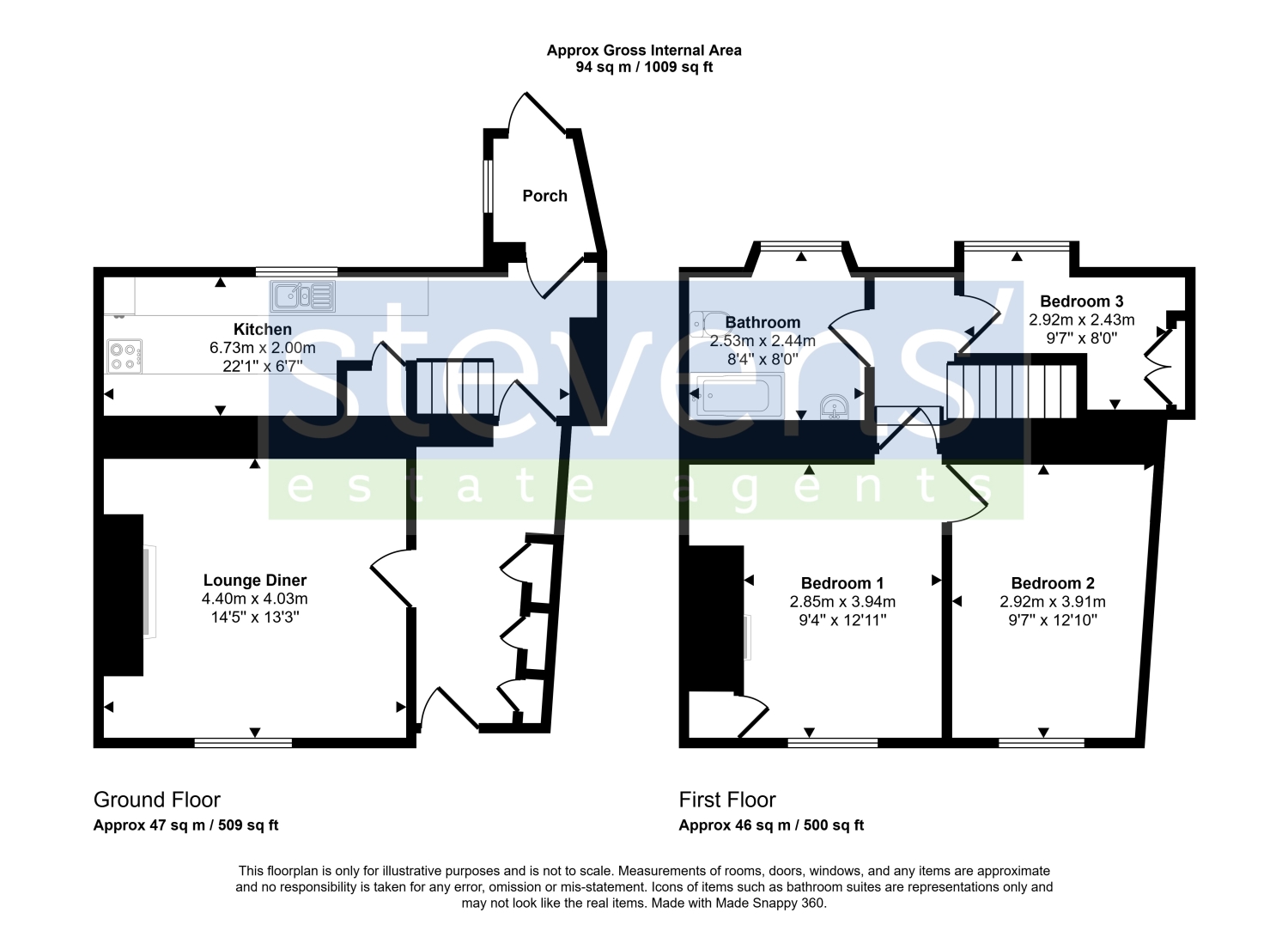 4, Greenbank, Okehampton floorplan