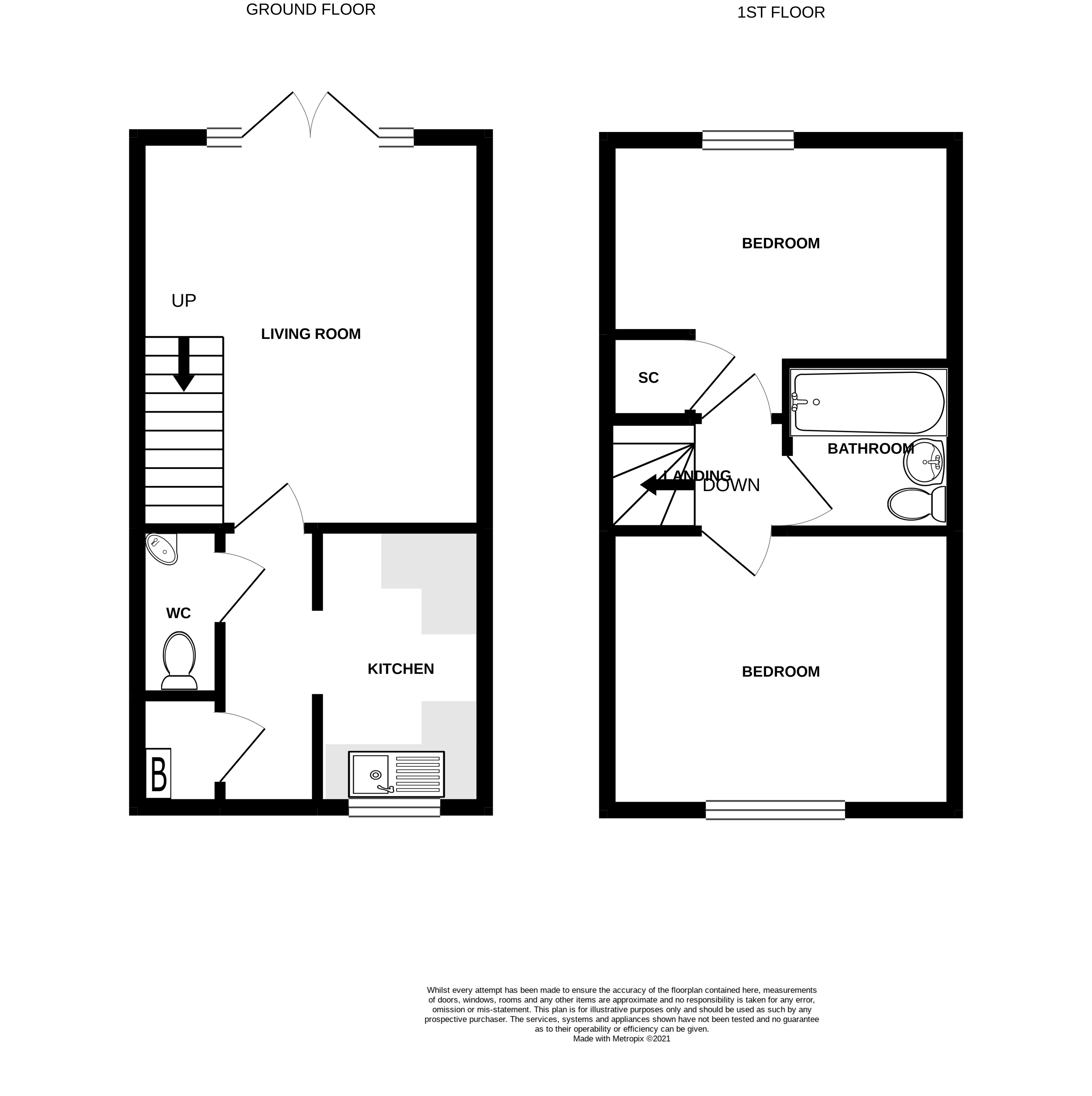 20, Blackburne Way, Farnham floorplan