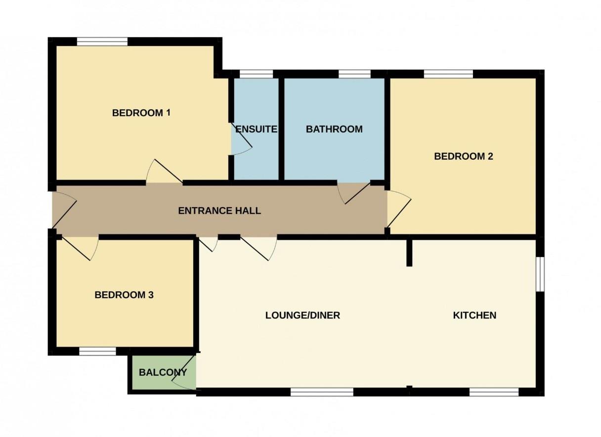 Northbrook Road, Swanage floorplan