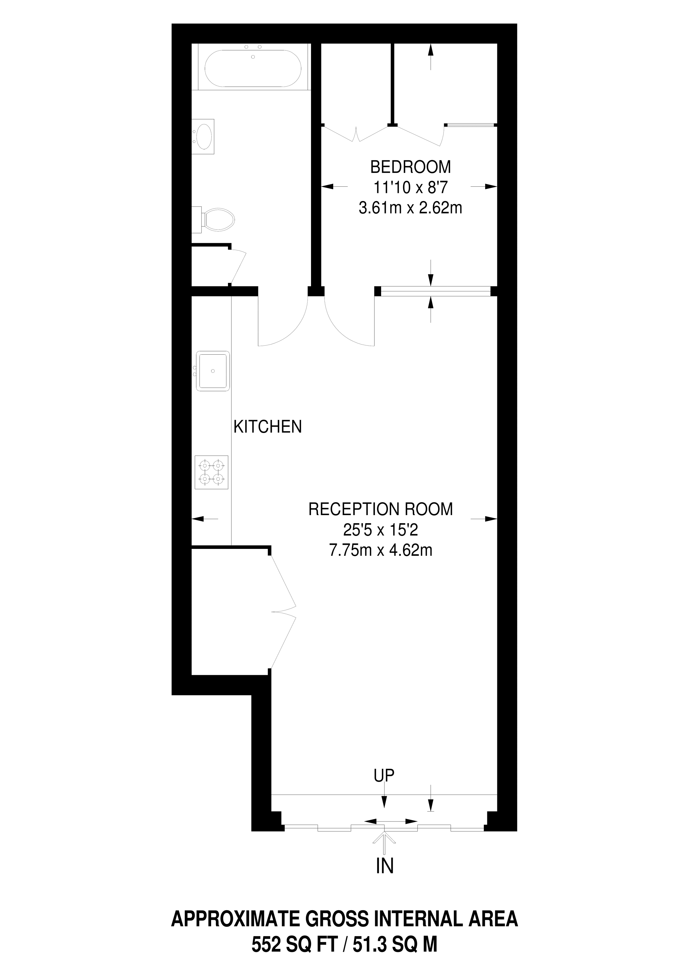 1 Bedrooms Flat to rent in Balls Pond Road, De Beauvoir Town N1