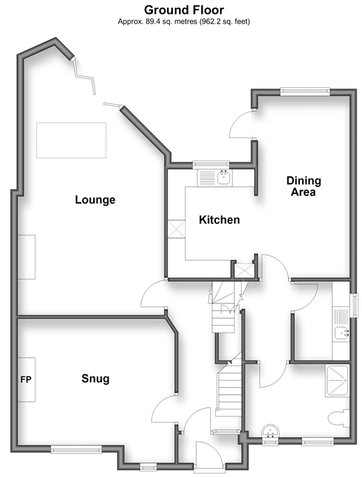 Ferrers Road, Lewes floorplan
