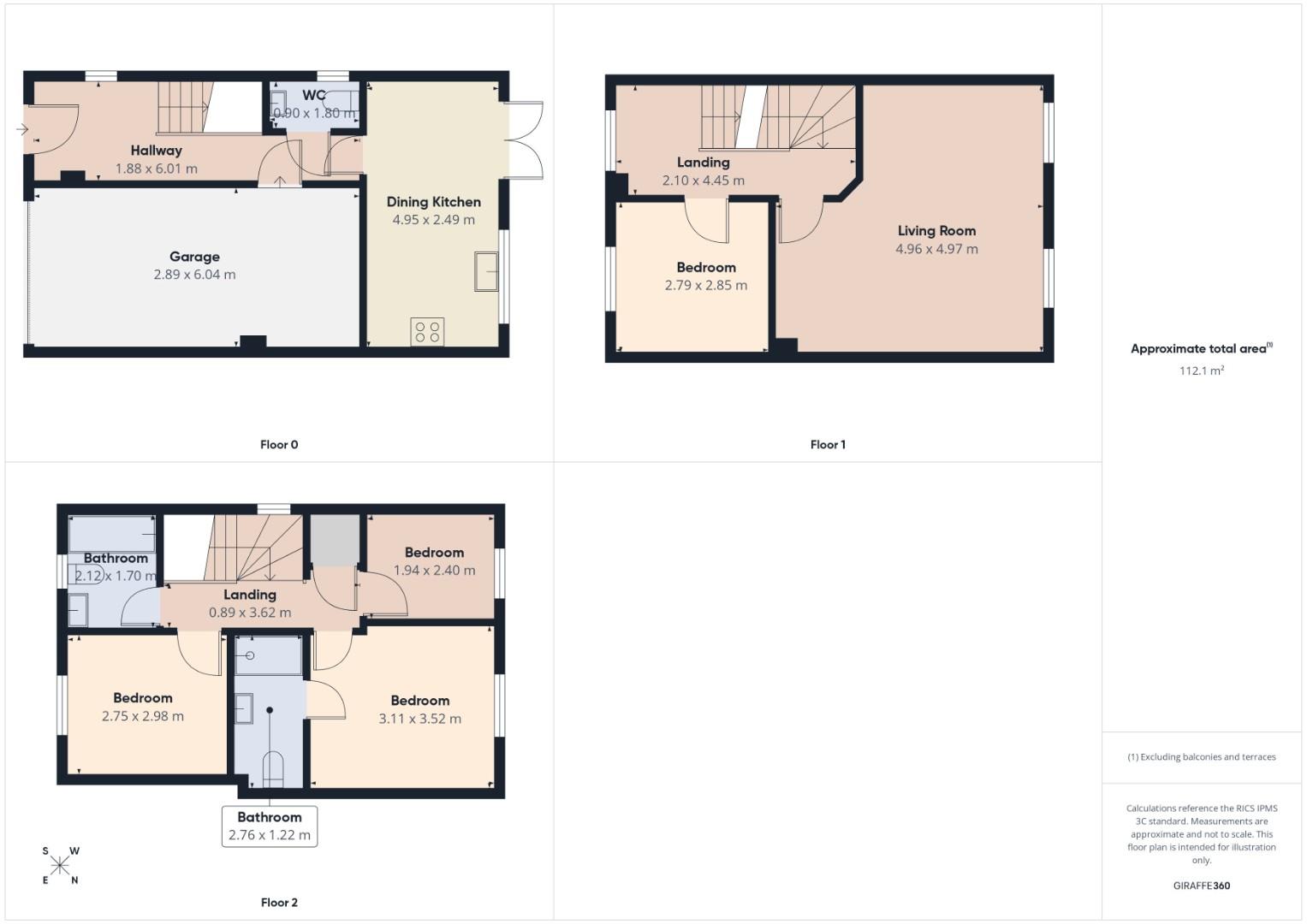 25, Micklethwaite Lane, Bingley floorplan