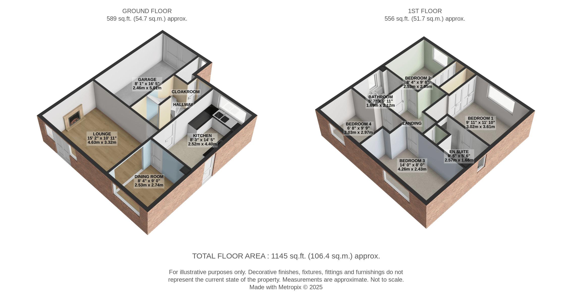 20, Well Oak Park, Exeter floorplan