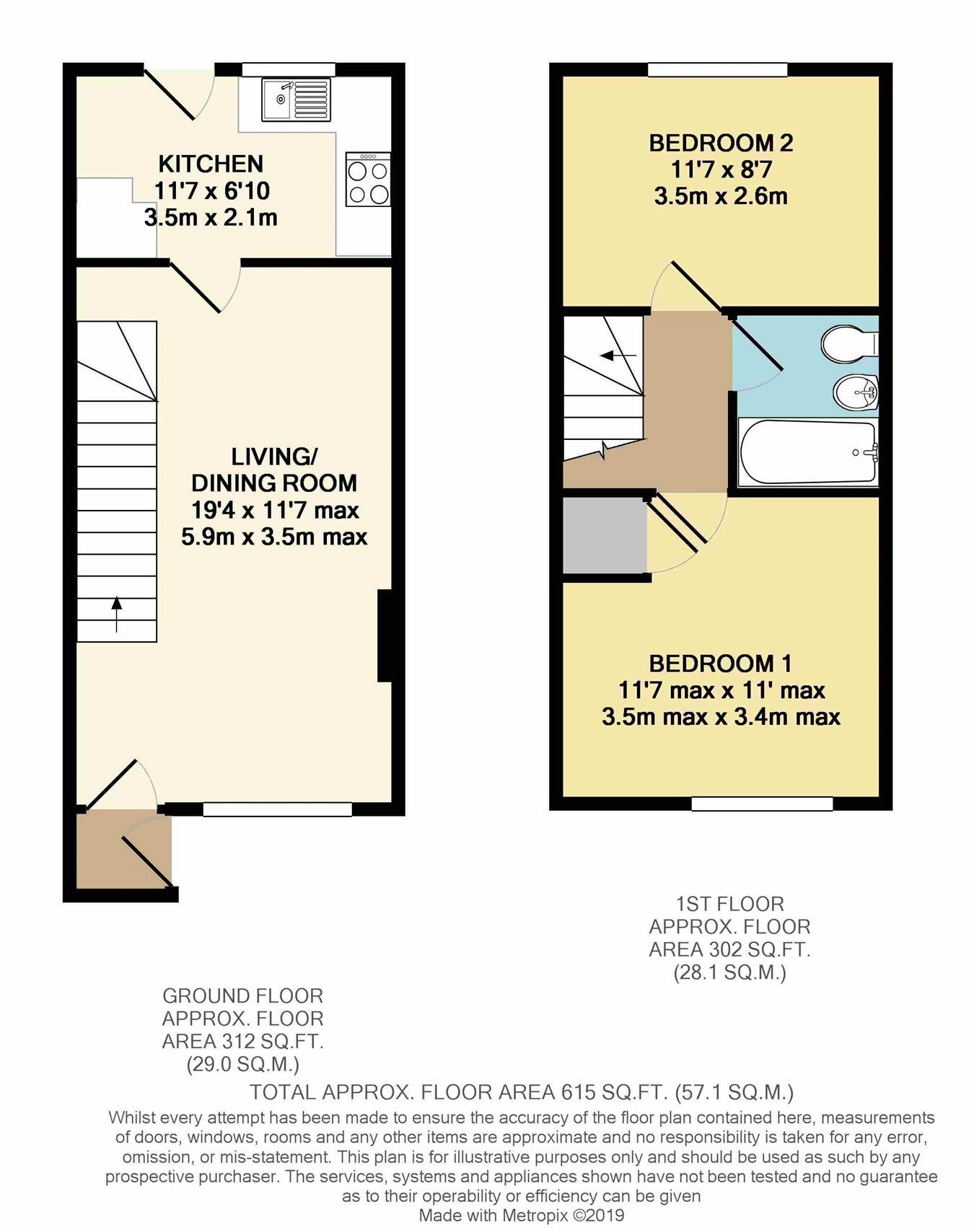 Coniston Road, Flitwick MK45, 2 bedroom terraced house to rent 64888859 PrimeLocation