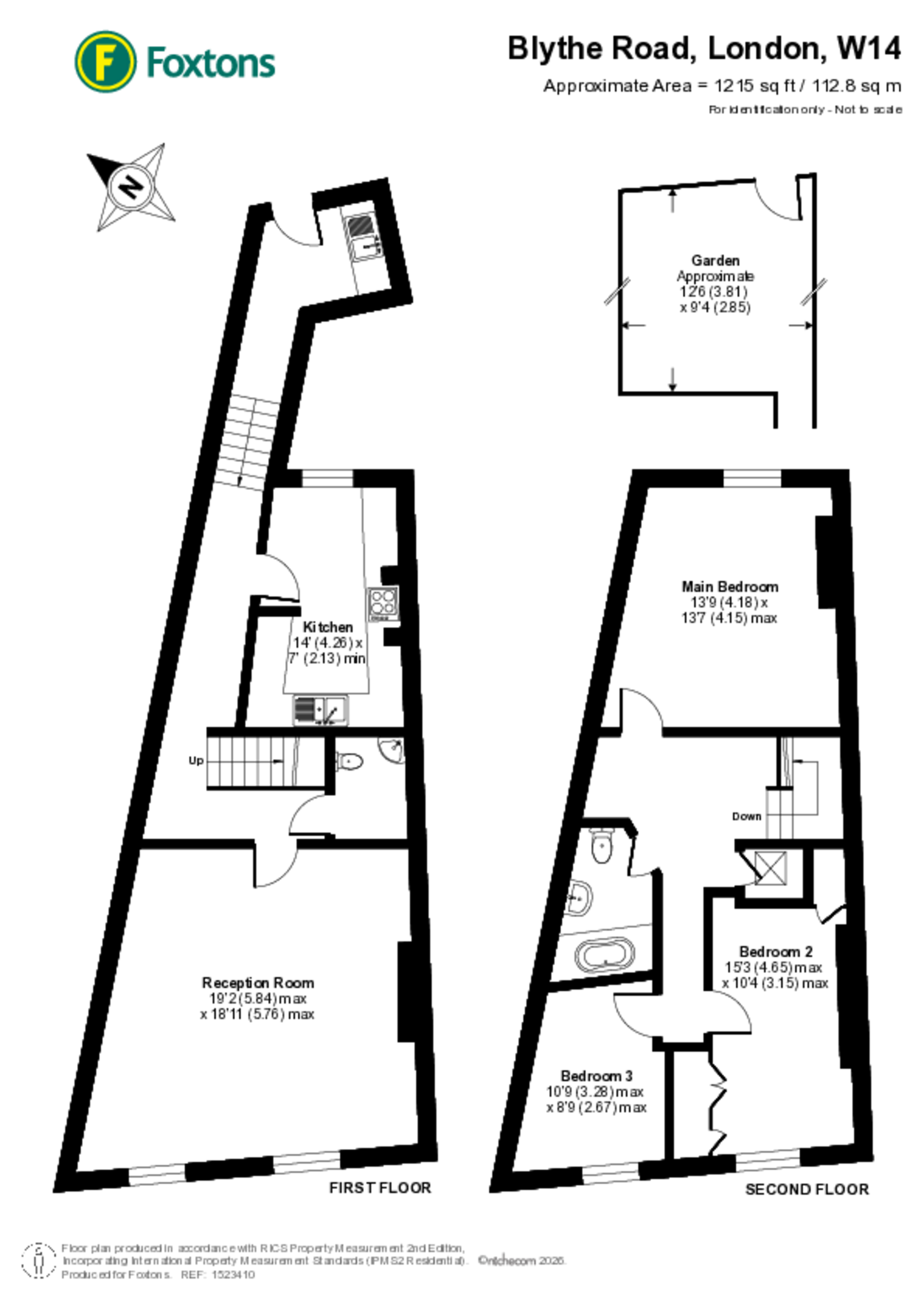 Blythe Road, Brook Green floorplan