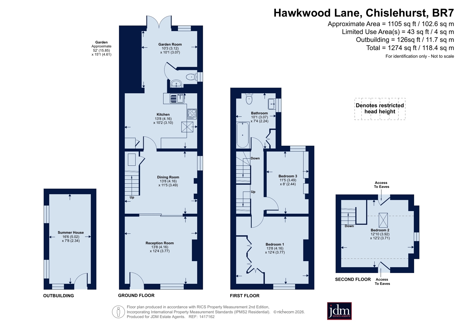 5, Rectory Place, Chislehurst floorplan