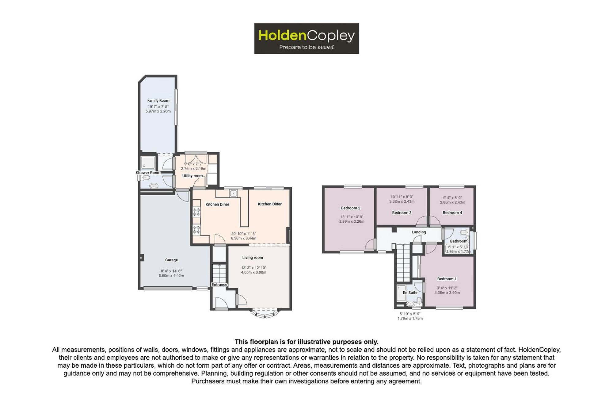 8 Heather Croft, Nottingham floorplan