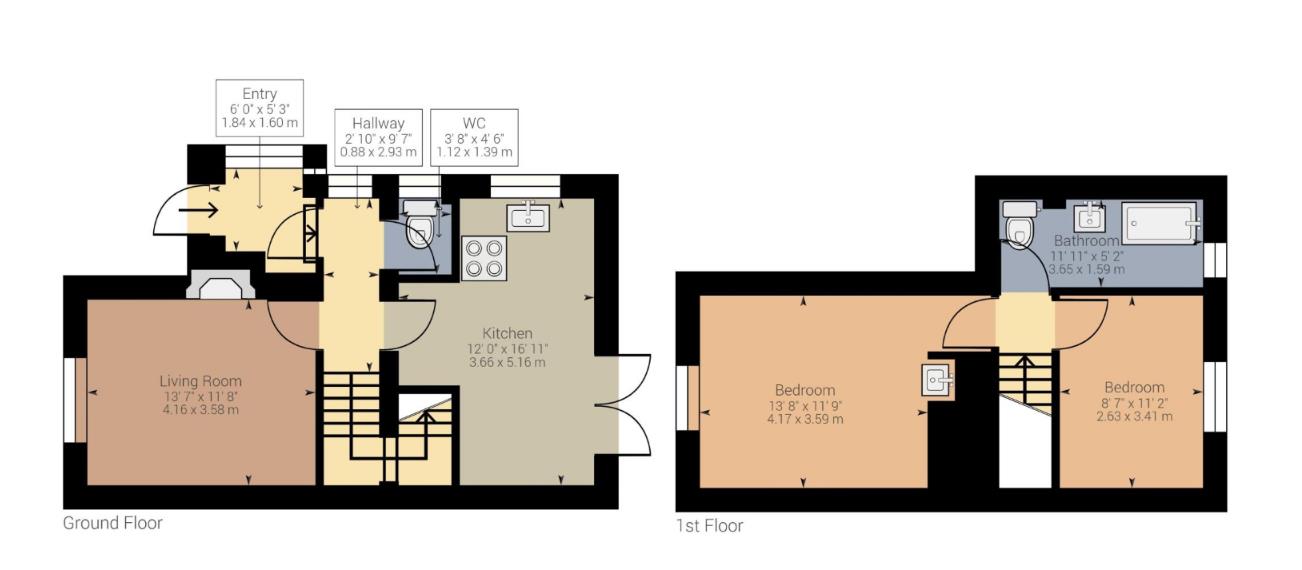 1A, Preston Down Road, Paignton floorplan
