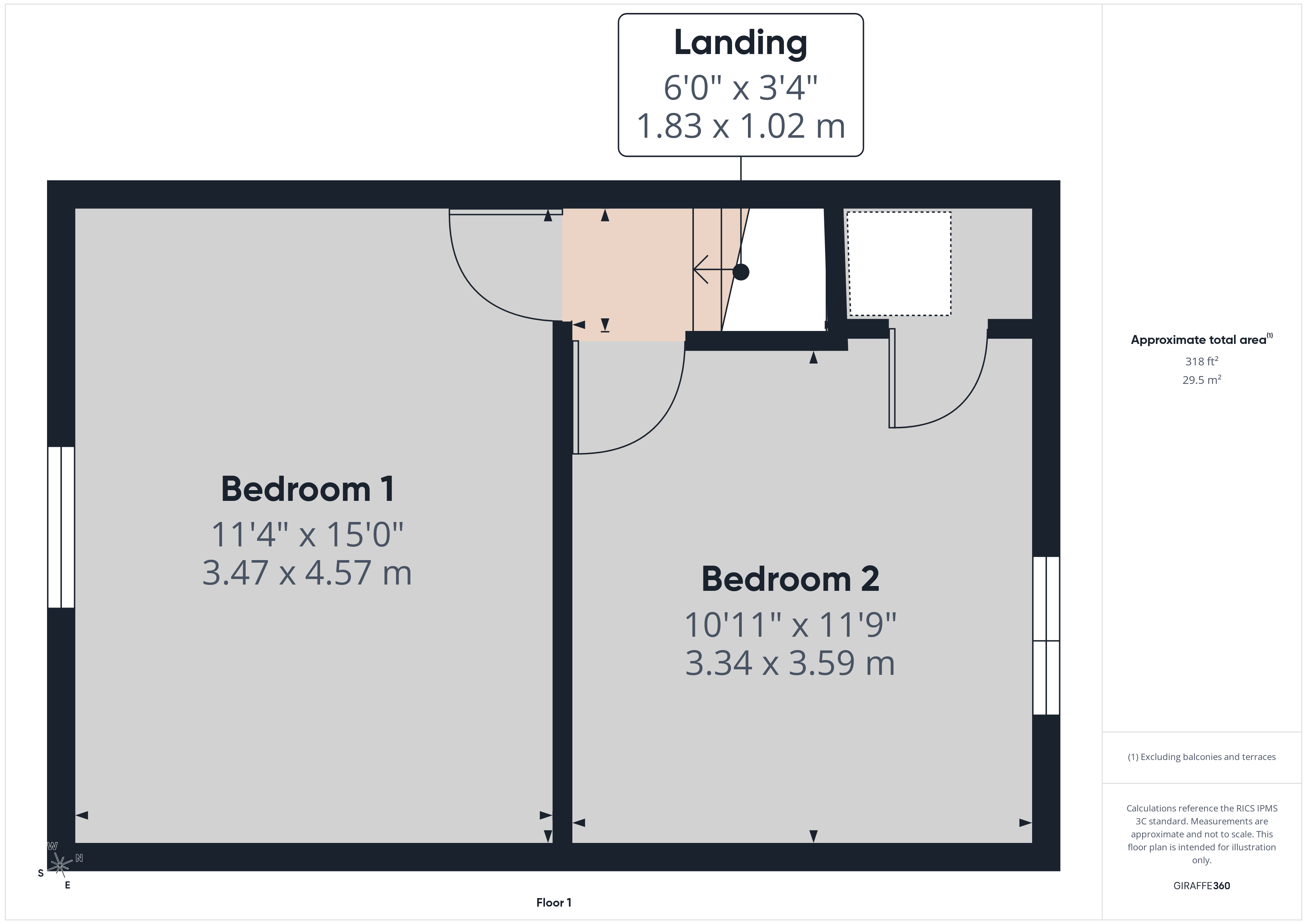 Queen Street, Southwell floorplan