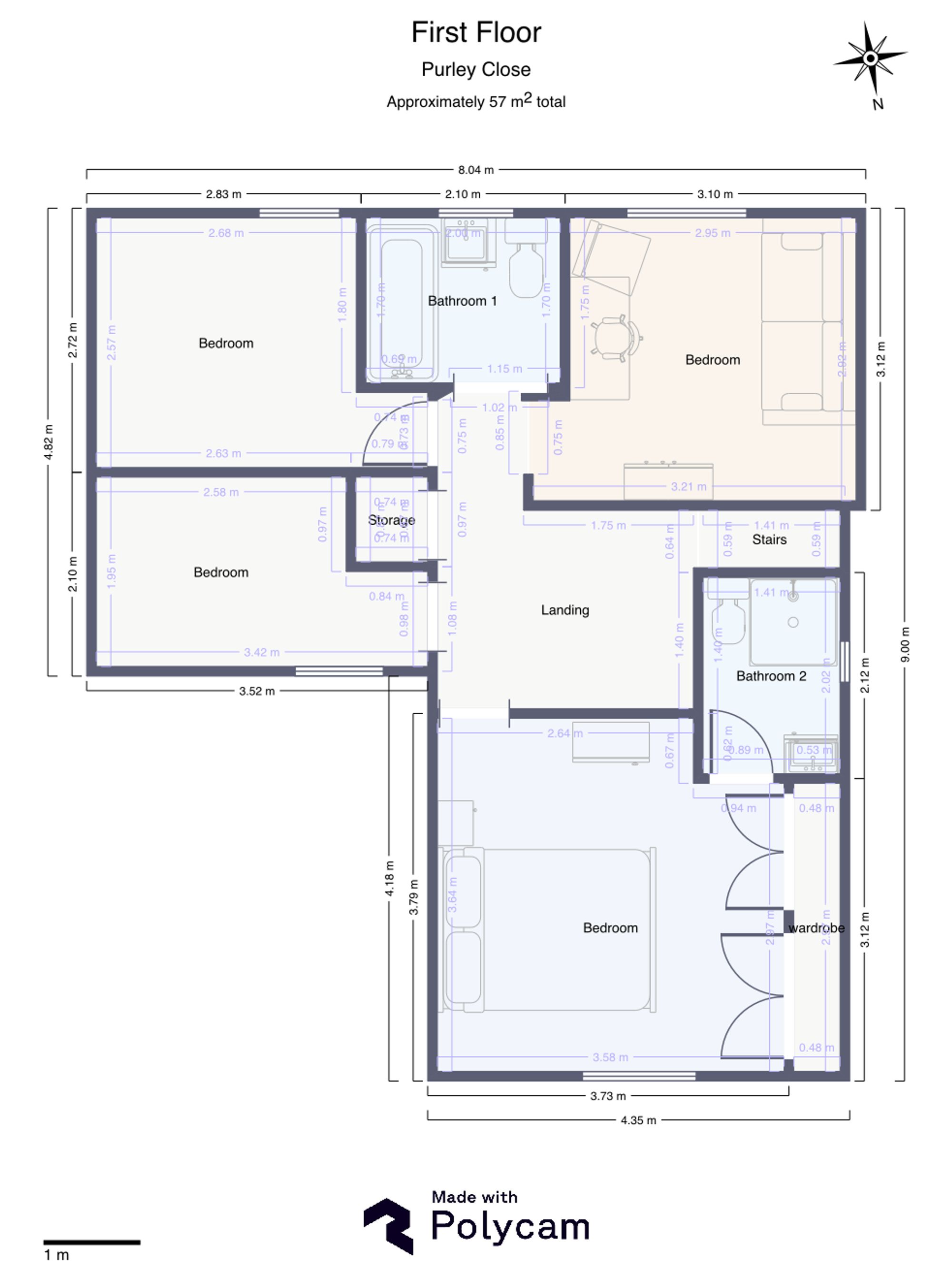 10 Purley Close, Crawley floorplan