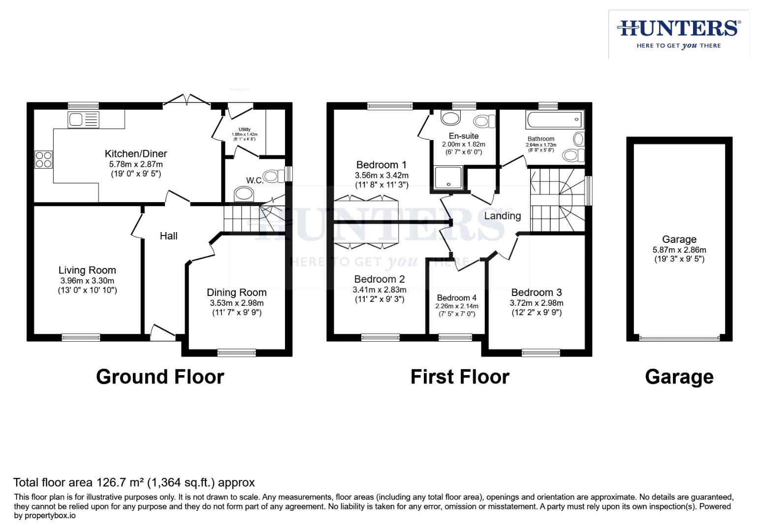 20, Eller Lane, York floorplan