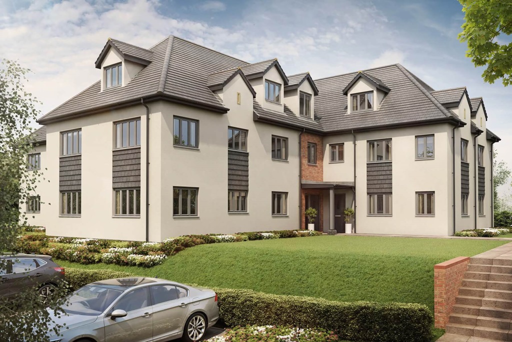 Property 2 of 7. Artist Impression Of The 2 Bedroom Bovington House Apartments