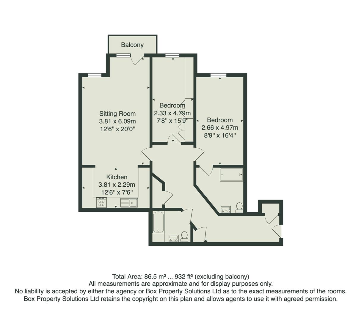 17 Emmandjay Court, Valley Drive, Ilkley floorplan
