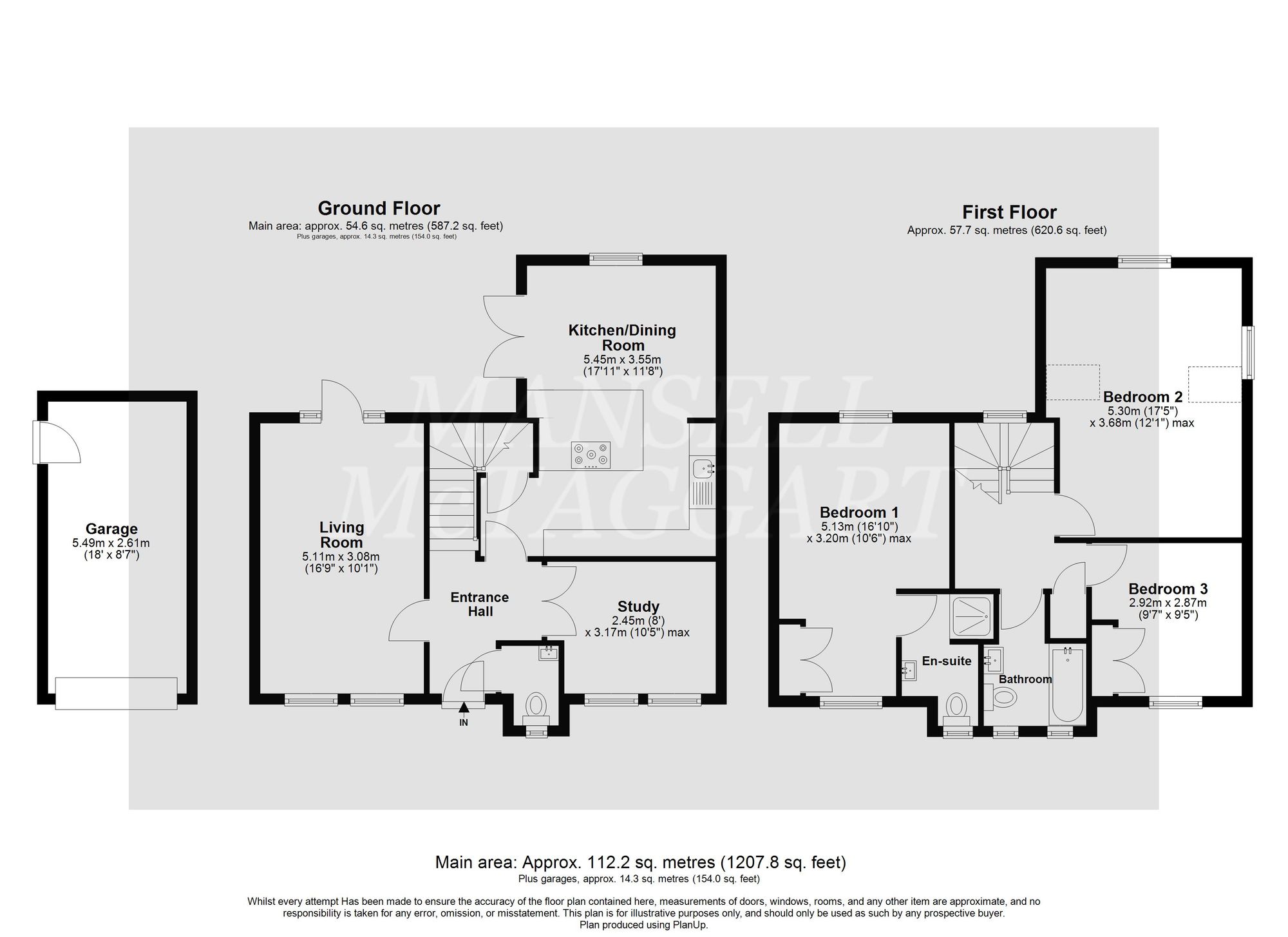 27 Henley Close, Crawley floorplan