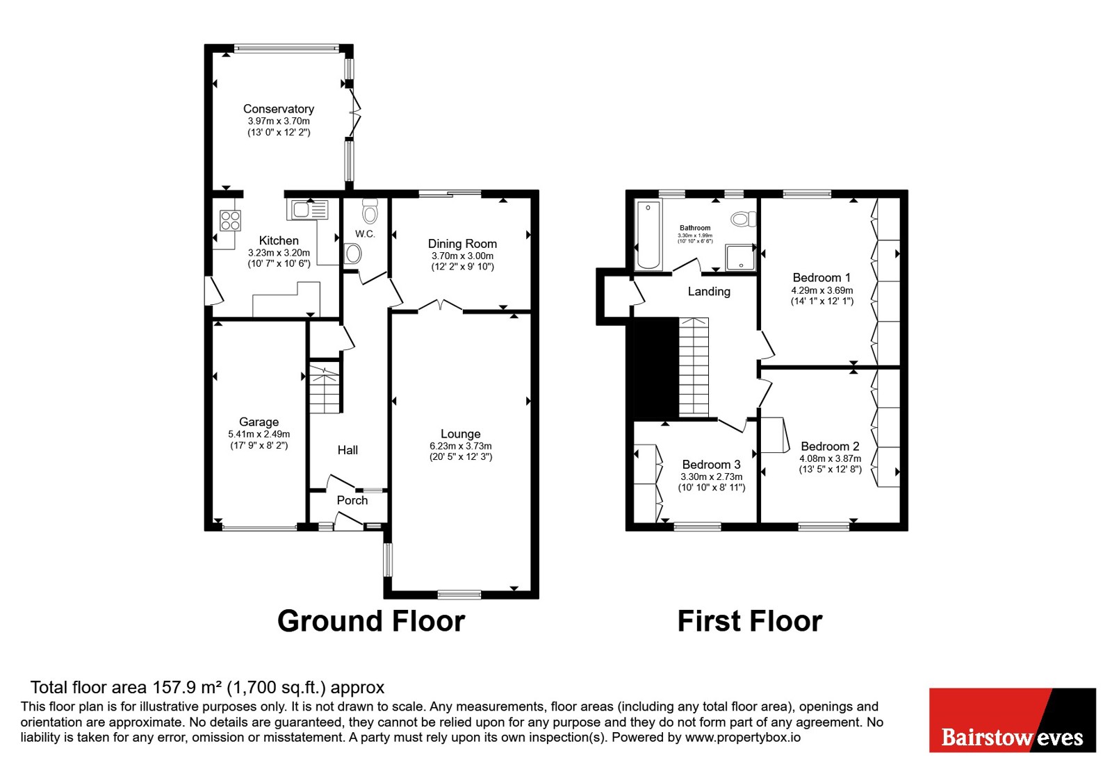56, Heath Road, Essex floorplan