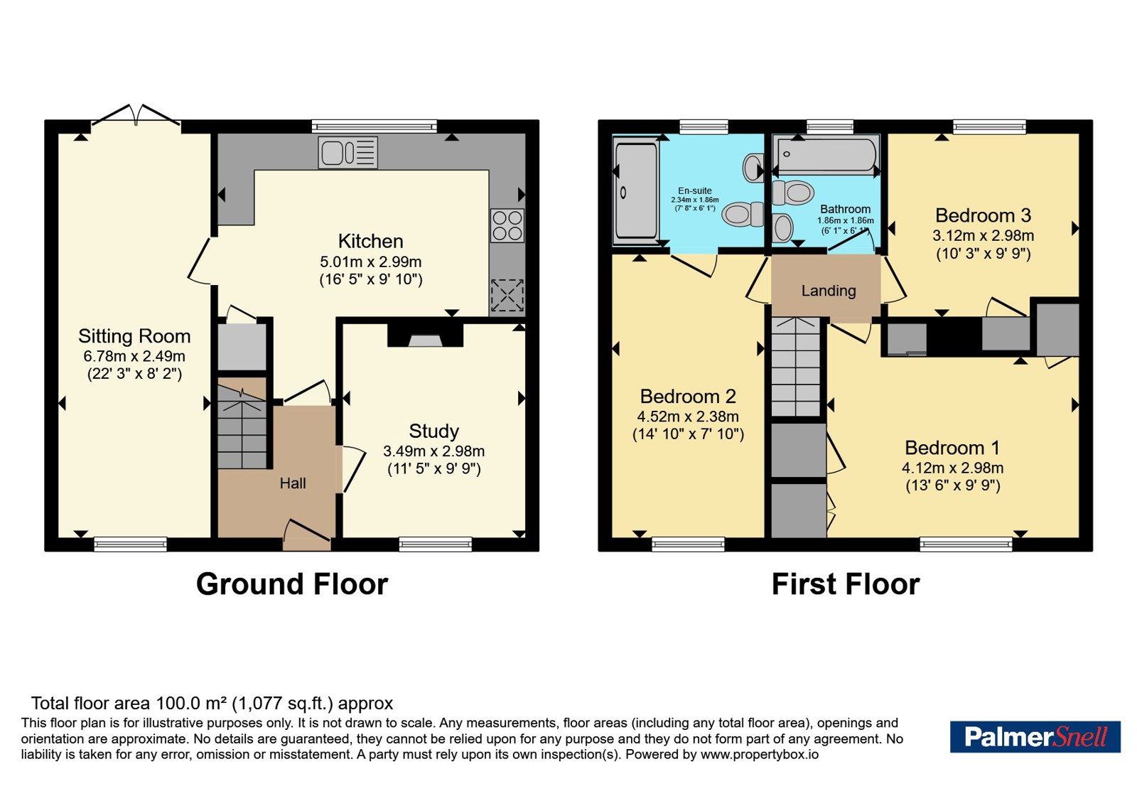 12, Honeymead, Wells floorplan