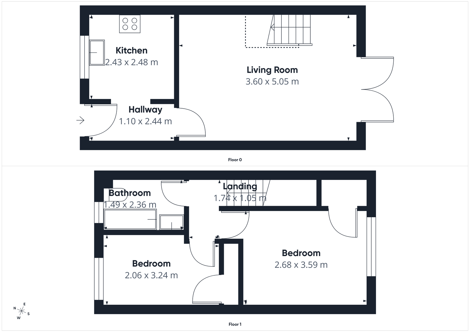 21, Fairways Avenue, Coleford floorplan