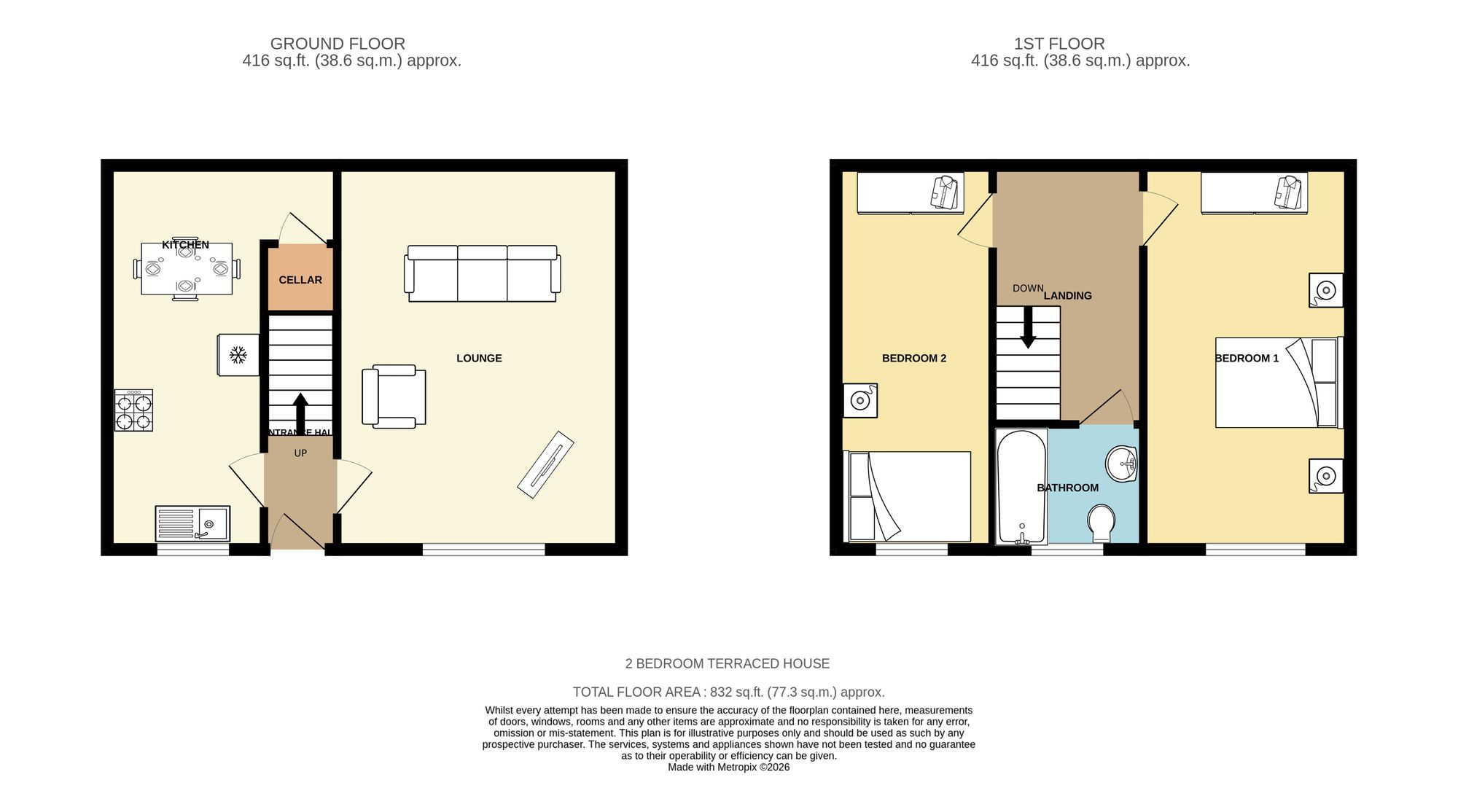 35 Thorne Road, Huddersfield floorplan
